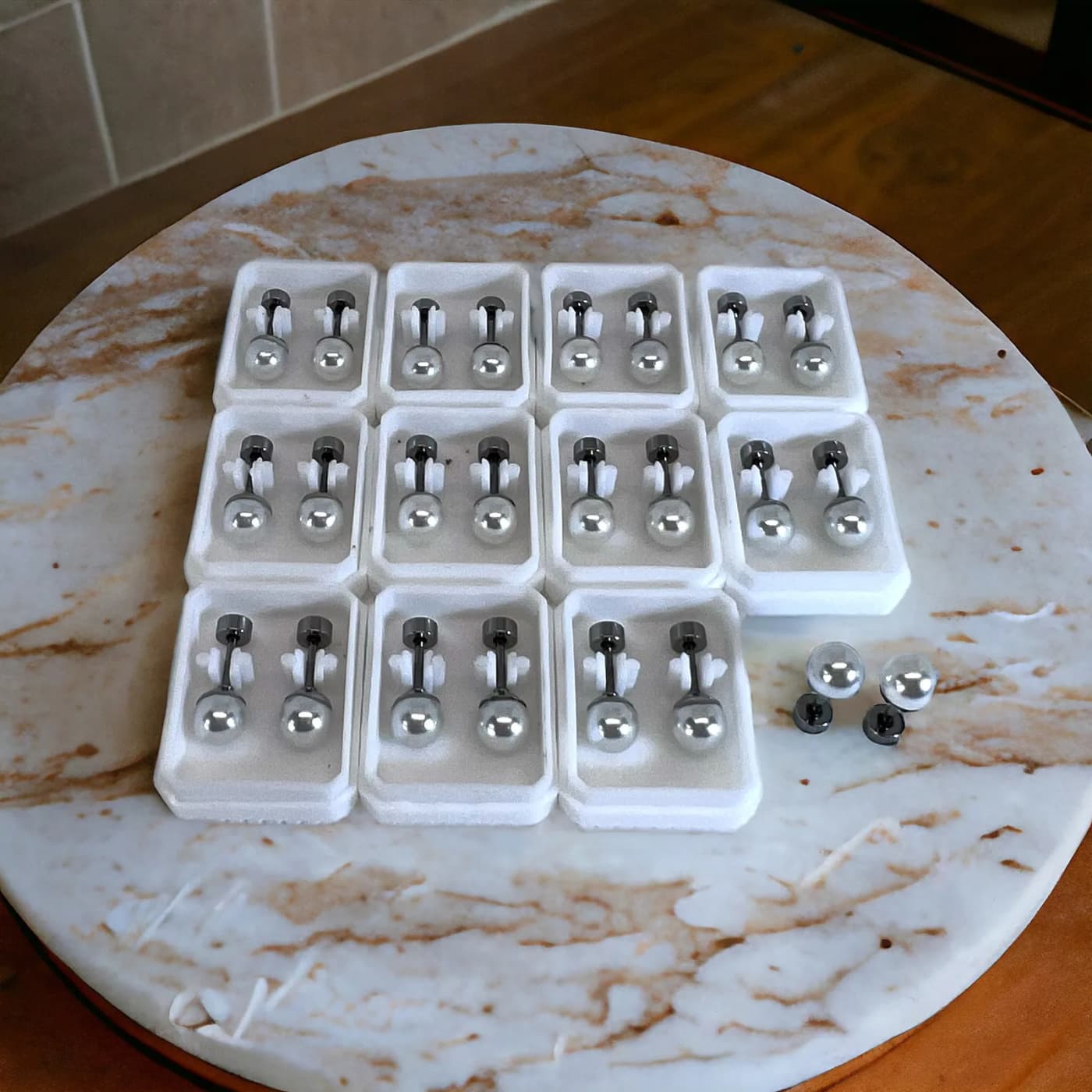 pack 24 abridores perlas