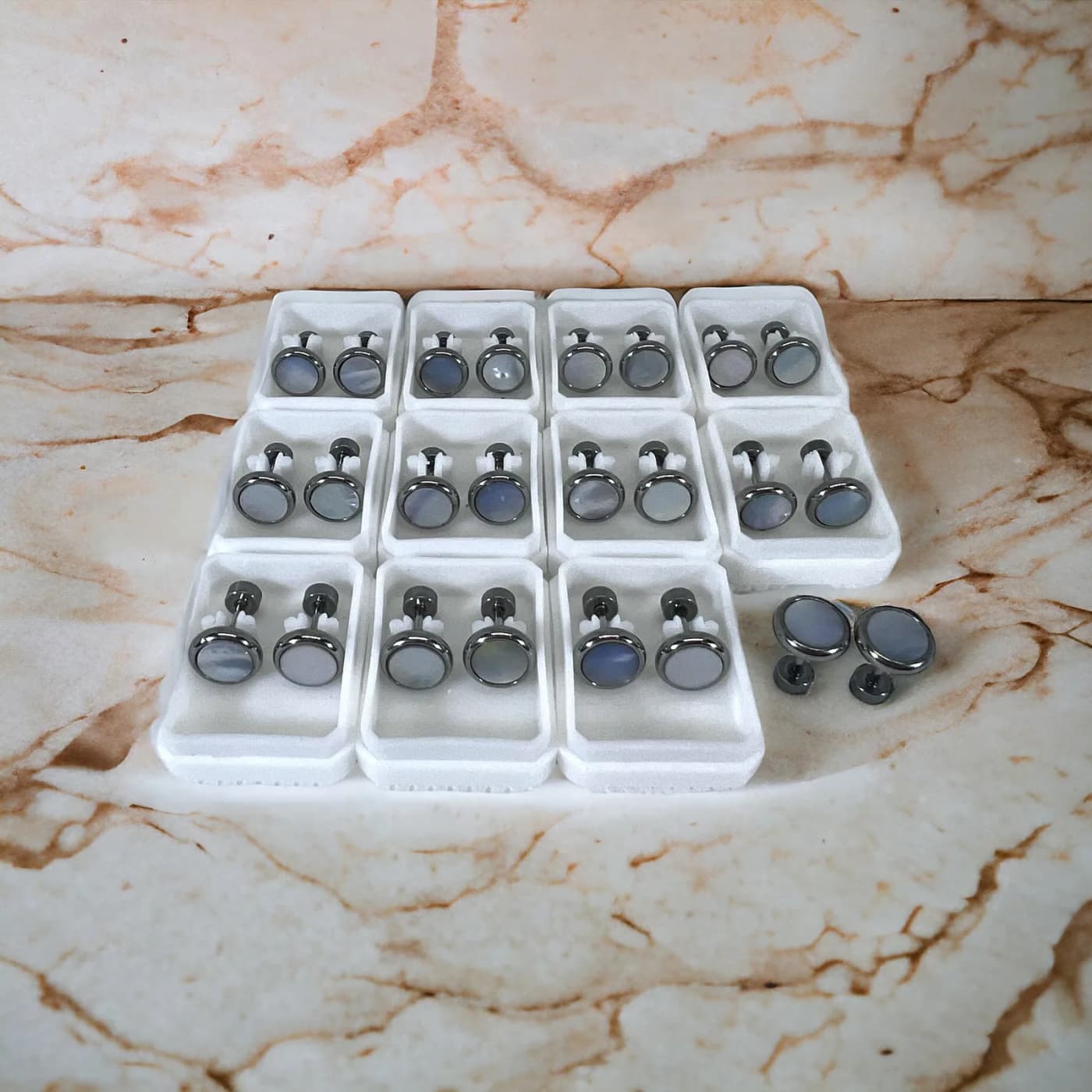 pack 24 abridores plata plano