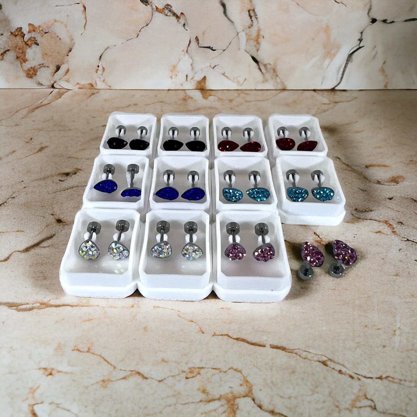 pack 24 abridores gota brillante color