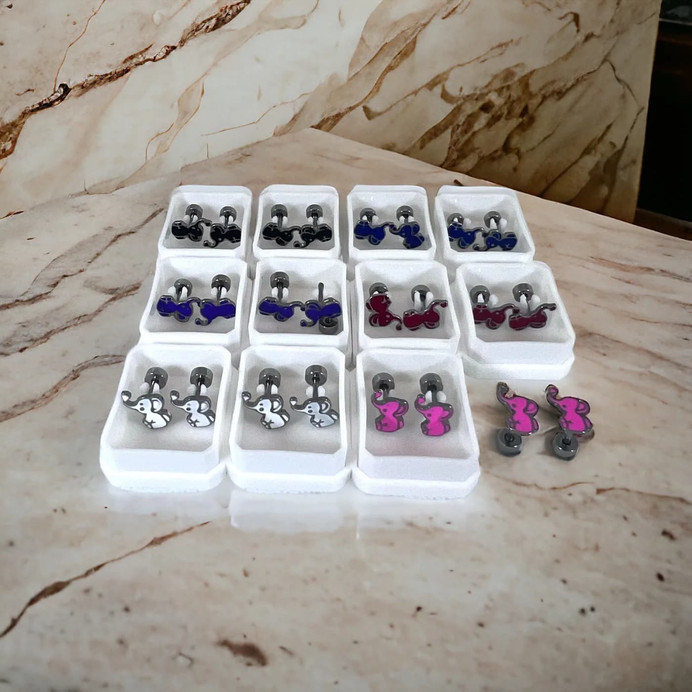 pack 24 abridores elefante color