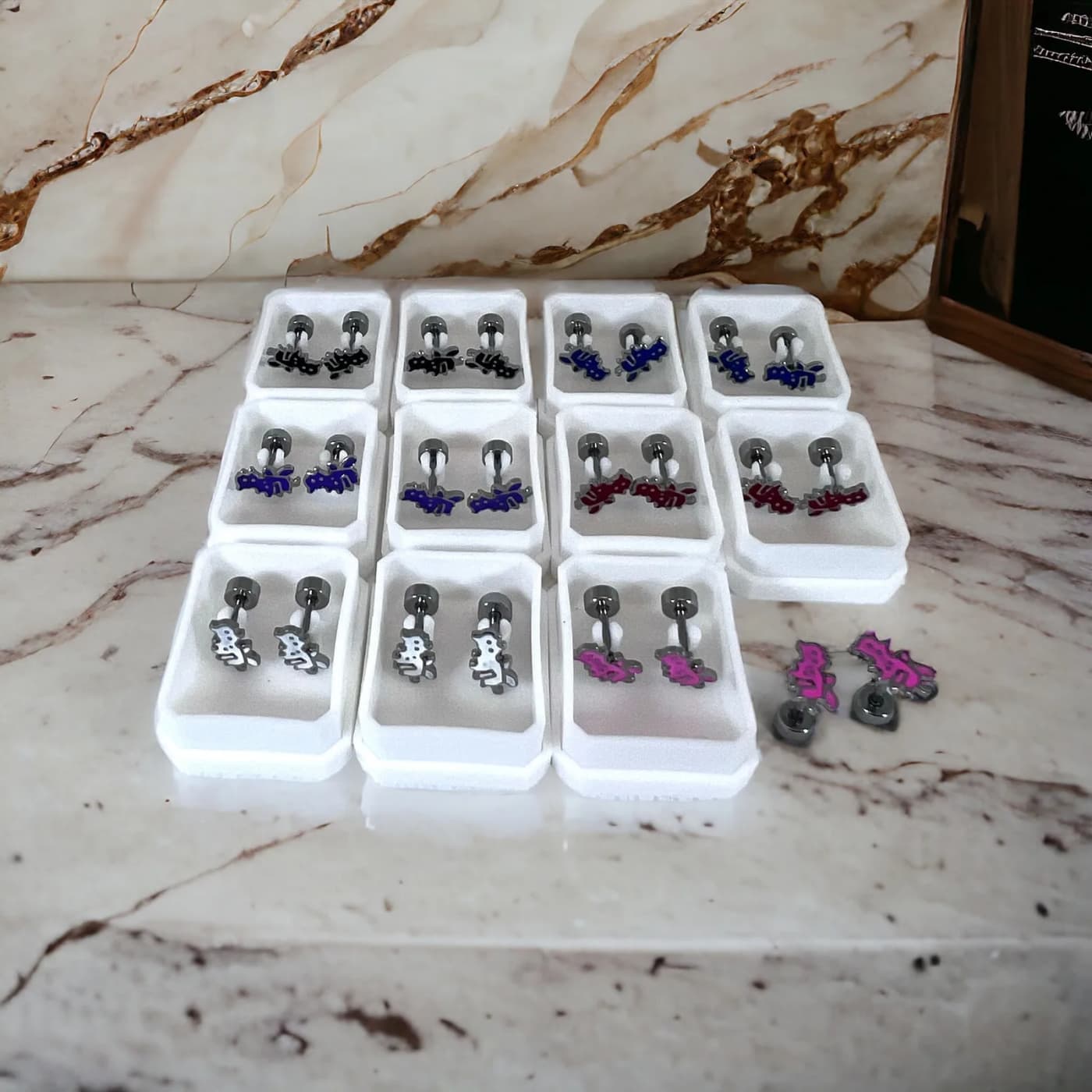 pack 24 abridores hada color