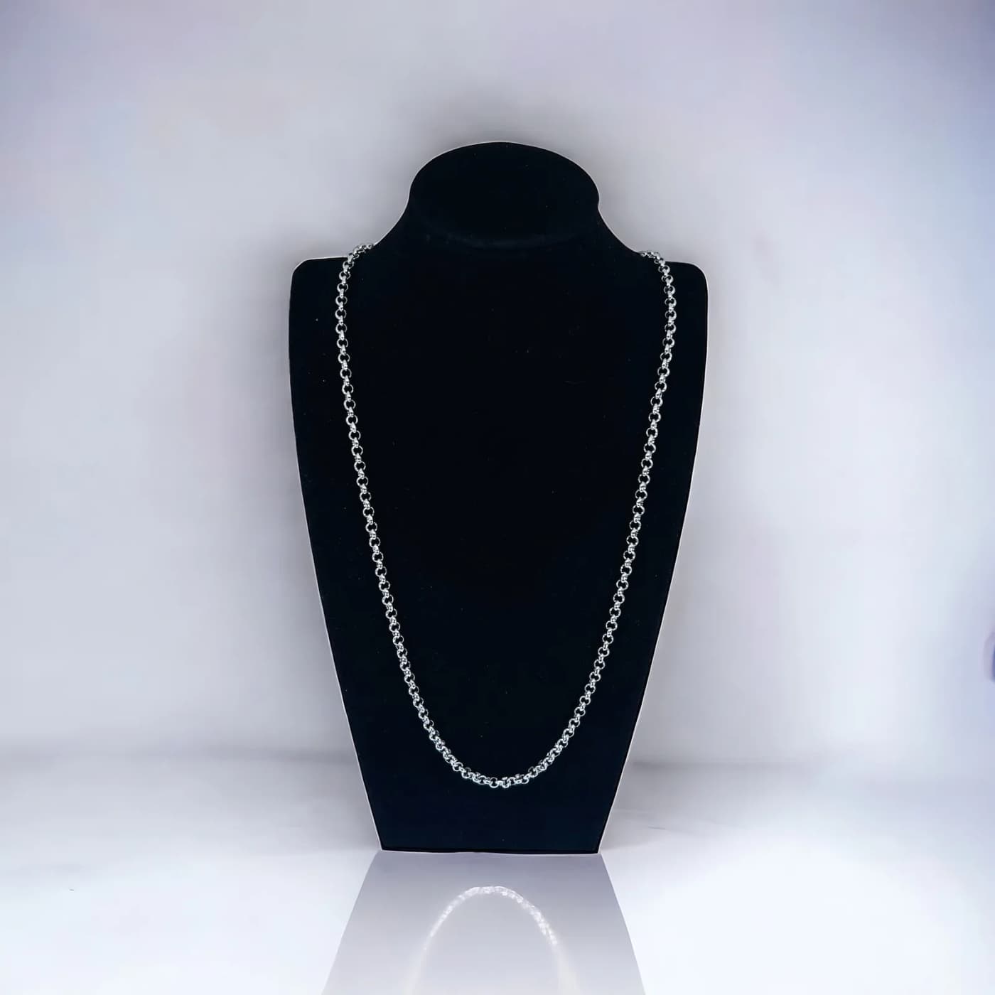 cadena plata (60cm)