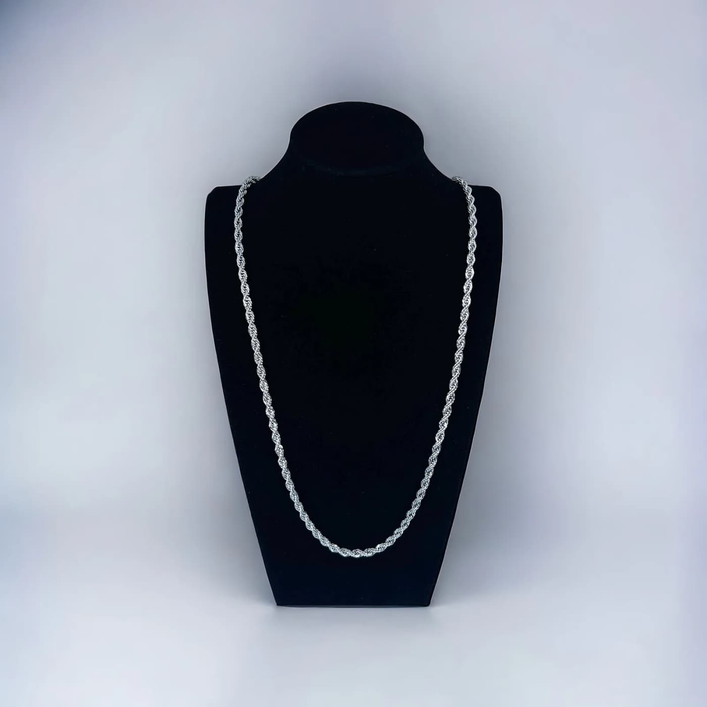 cadena plata (0.8 - 60cm) trenza