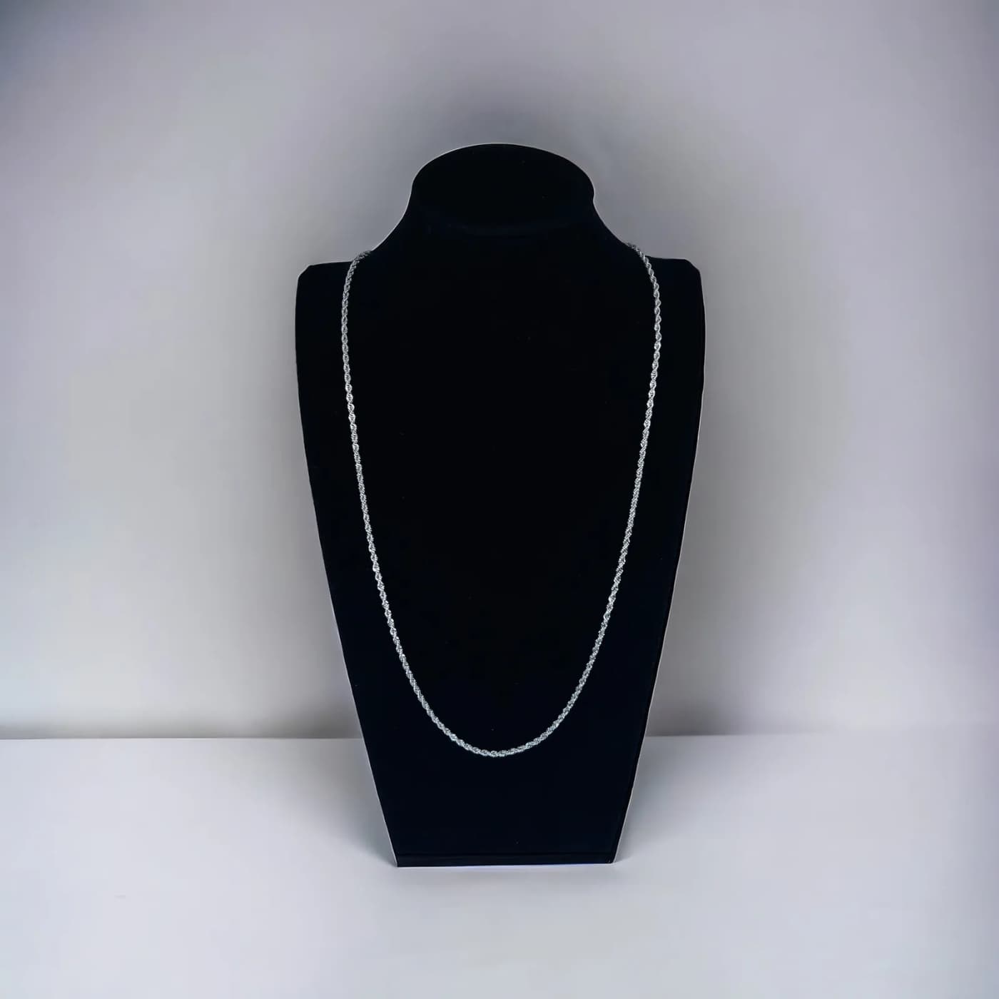 cadena plata (0.4 - 60cm) trenza
