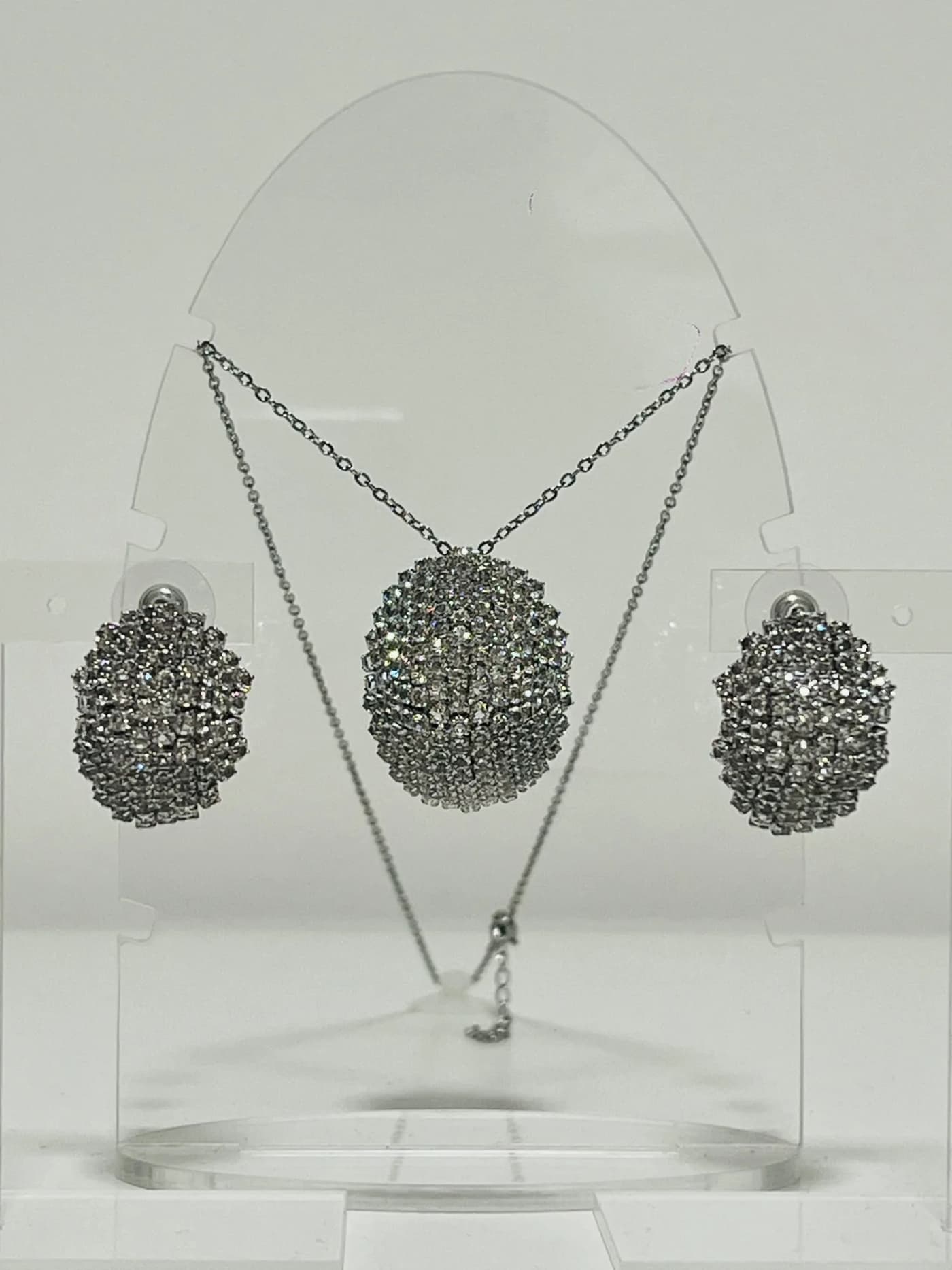 collar con aro brillante p
