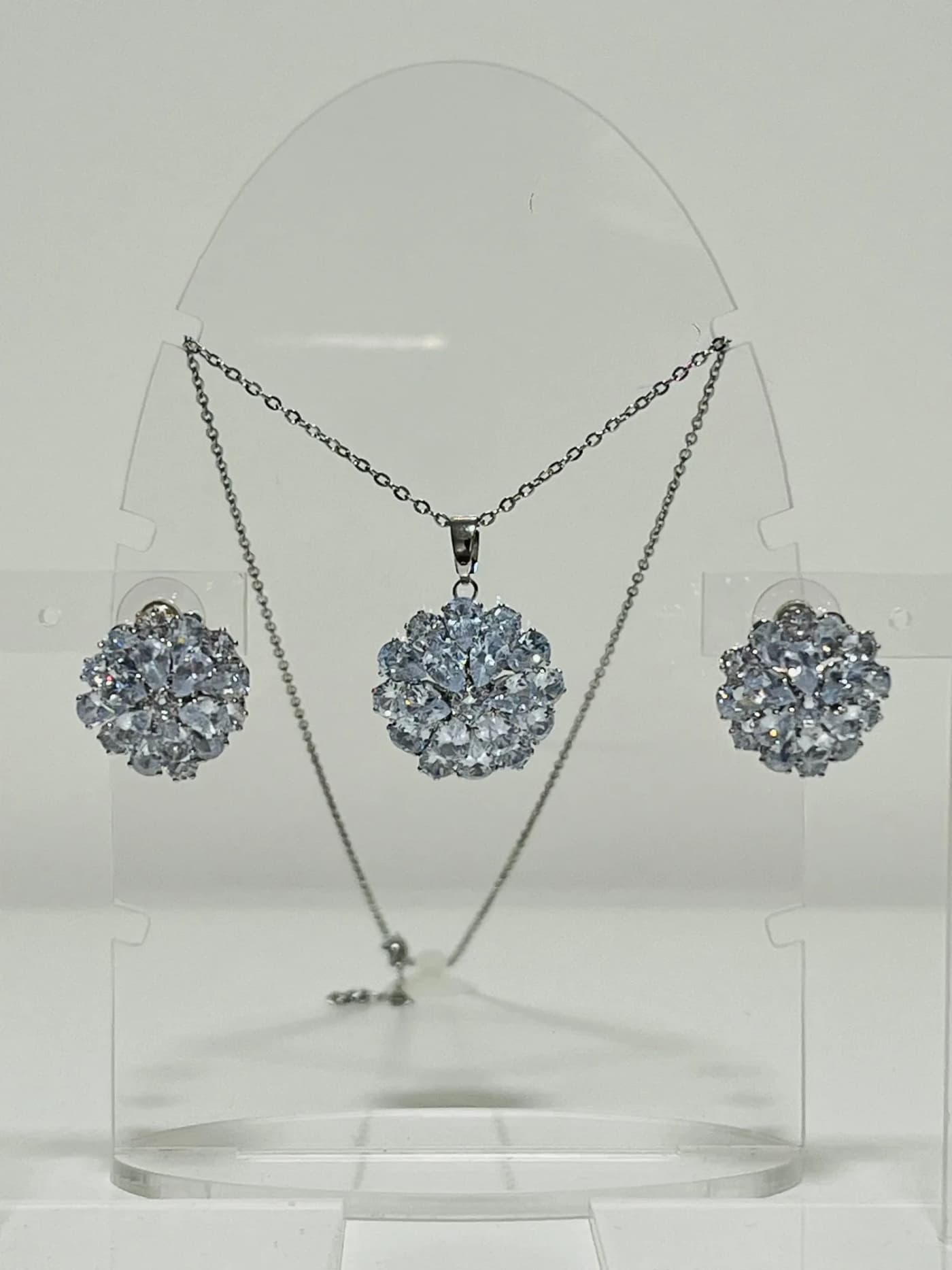 collar con aro brillante p