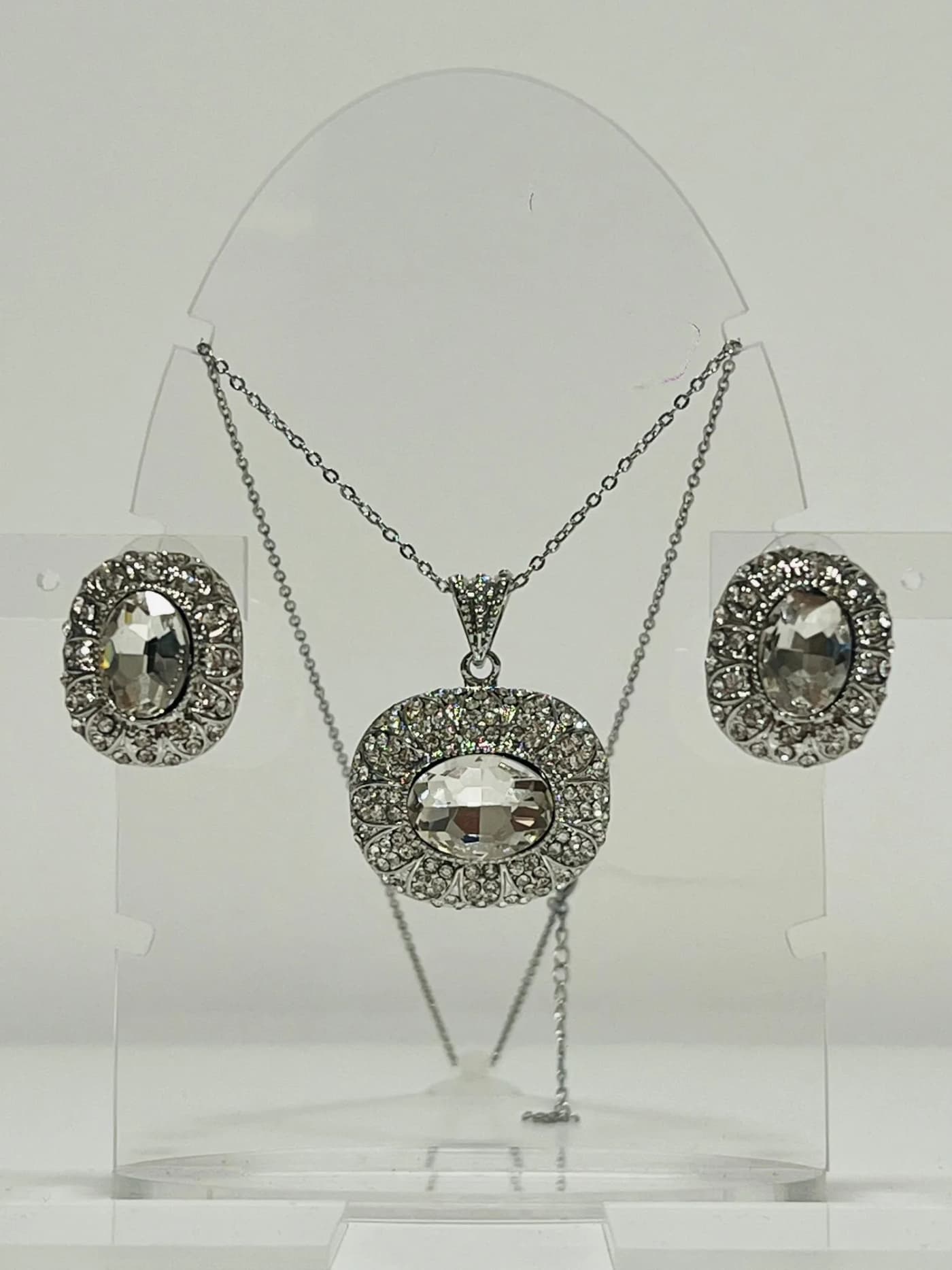 collar con aro brillante p