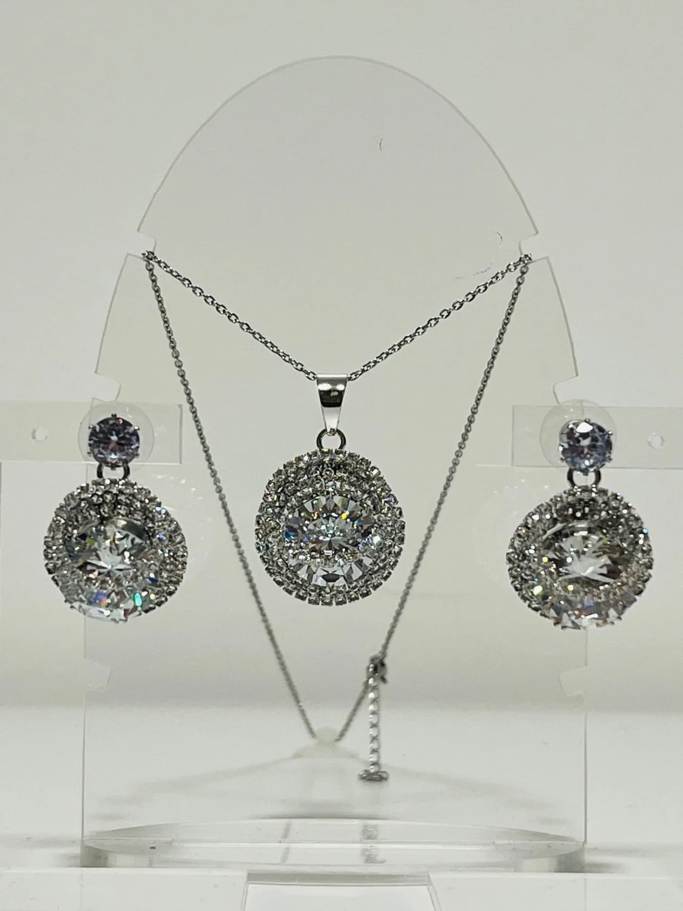 collar con aro brillante p