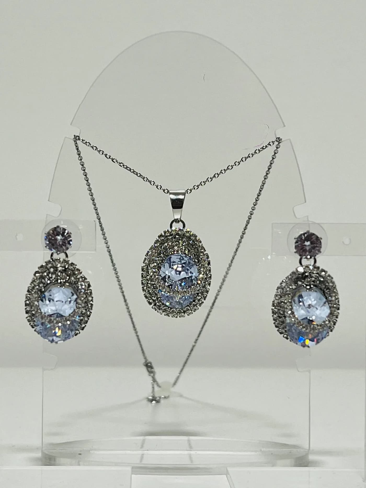 collar con aro brillante p