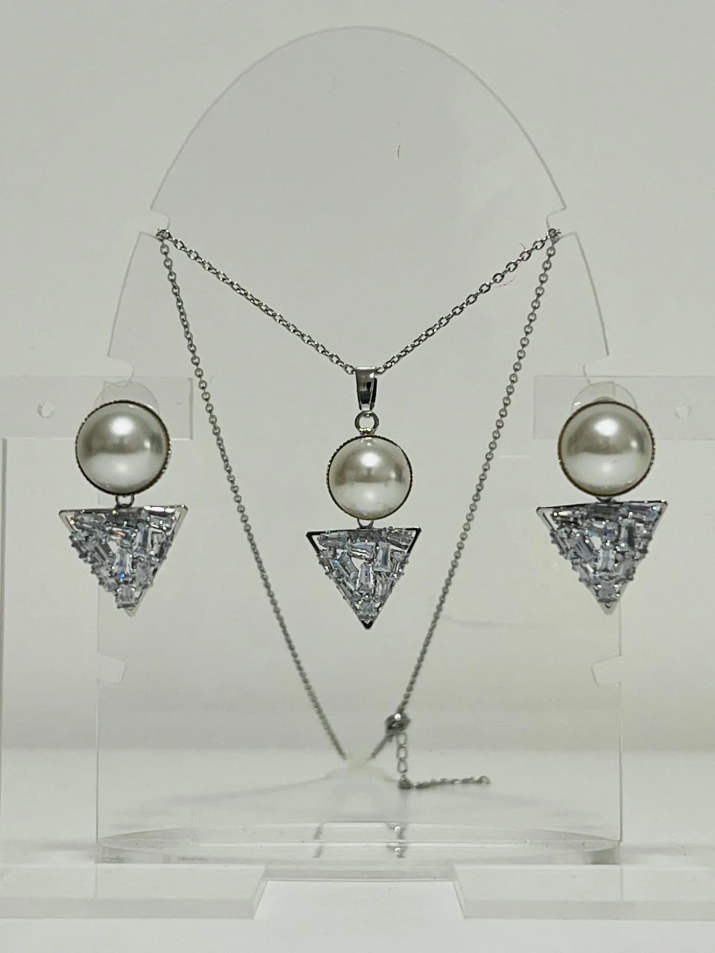 collar con aro brillante p