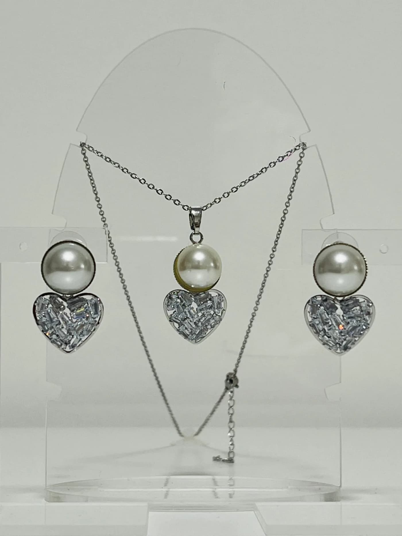 collar con aro brillante p