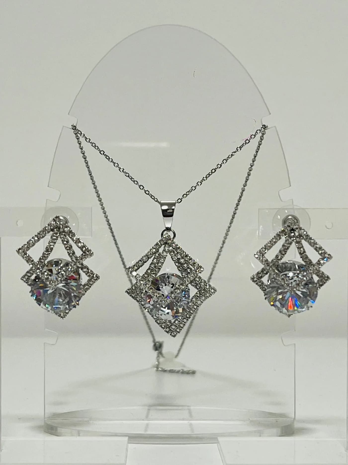 collar con aro brillante  p