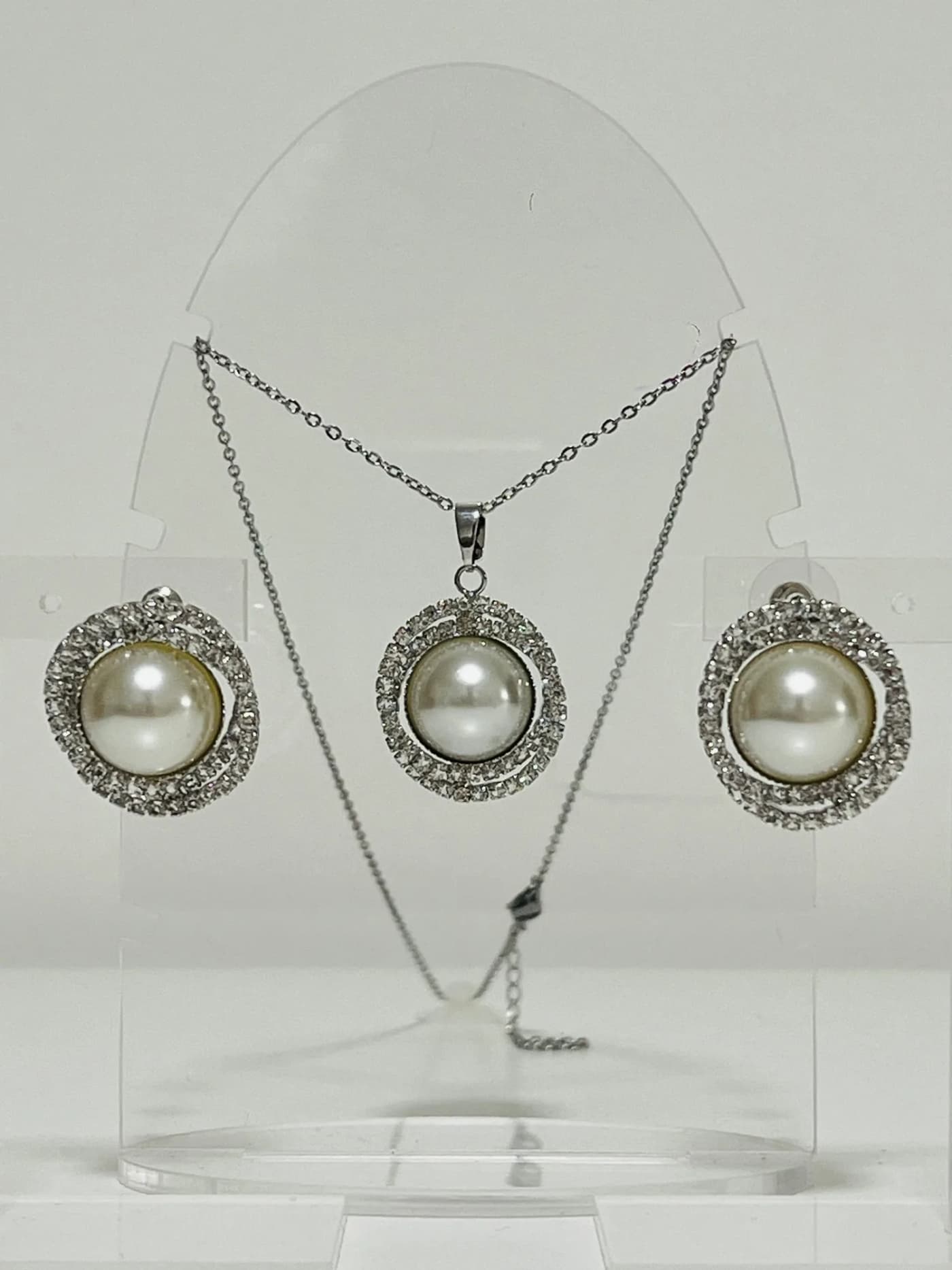 collar con aro brillante p