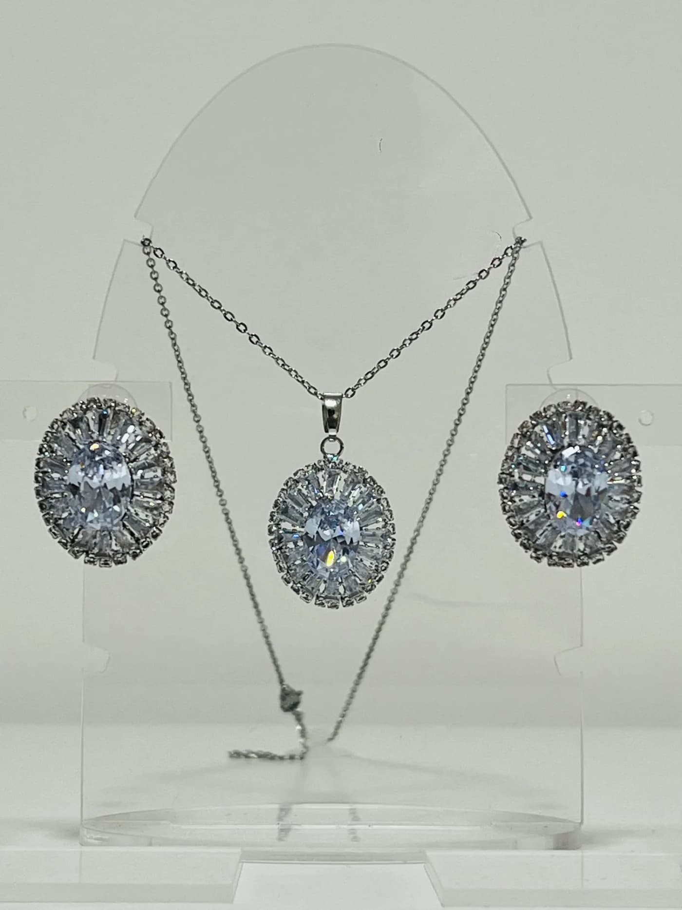 collar con aro brillante p