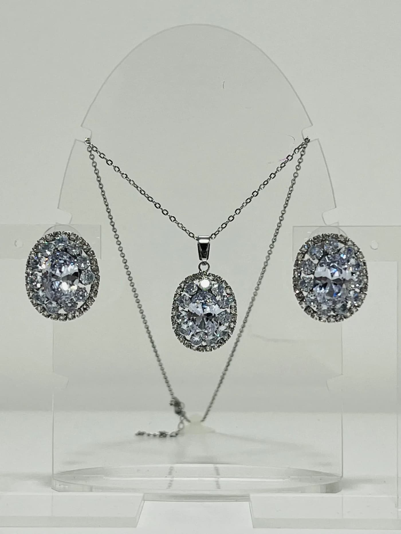 collar con aro brillante p