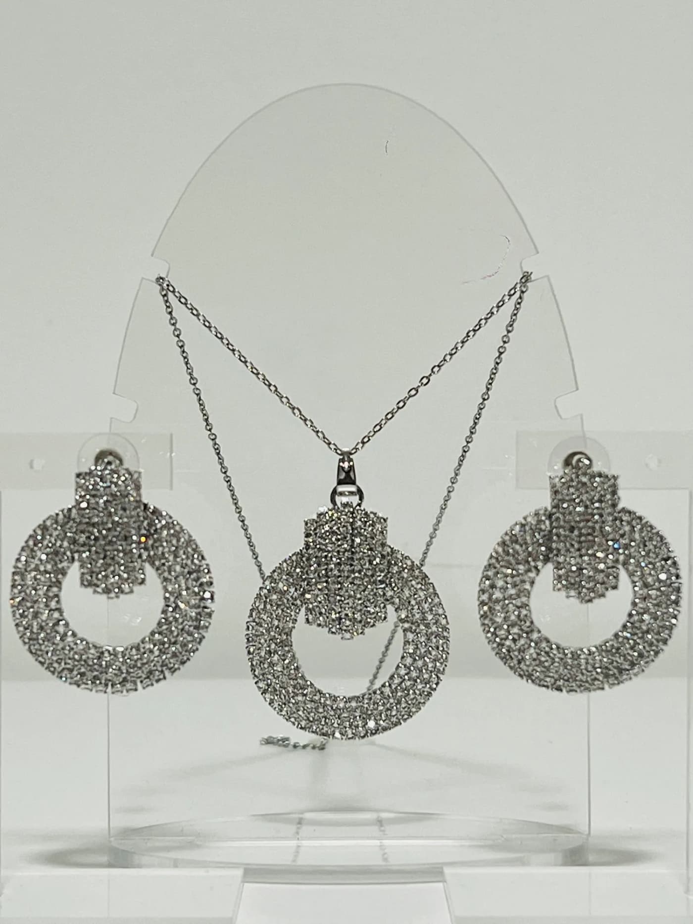 collar con aro brillante p