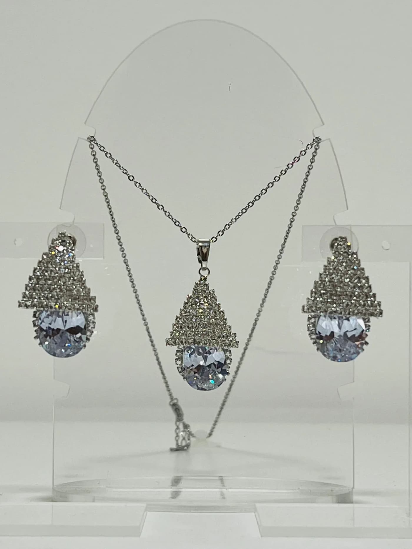 collar con aro brillante p
