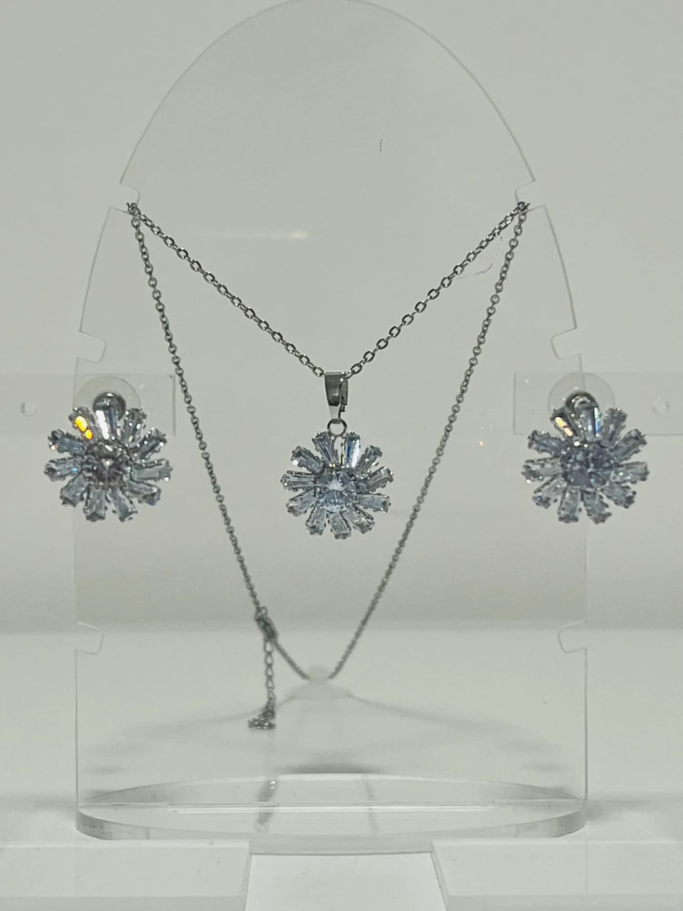 collar con aro brillante p