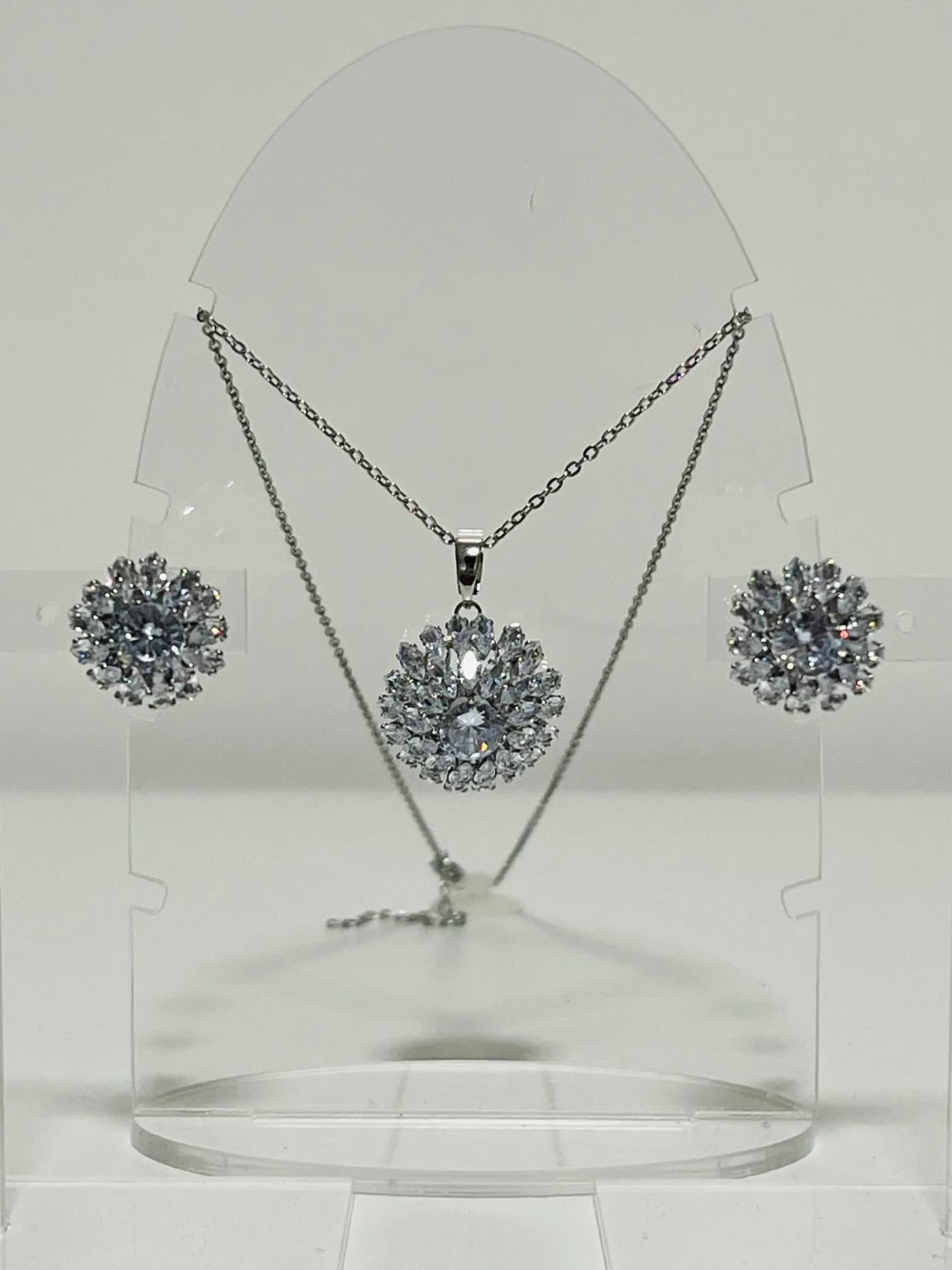 collar con aro brillante p