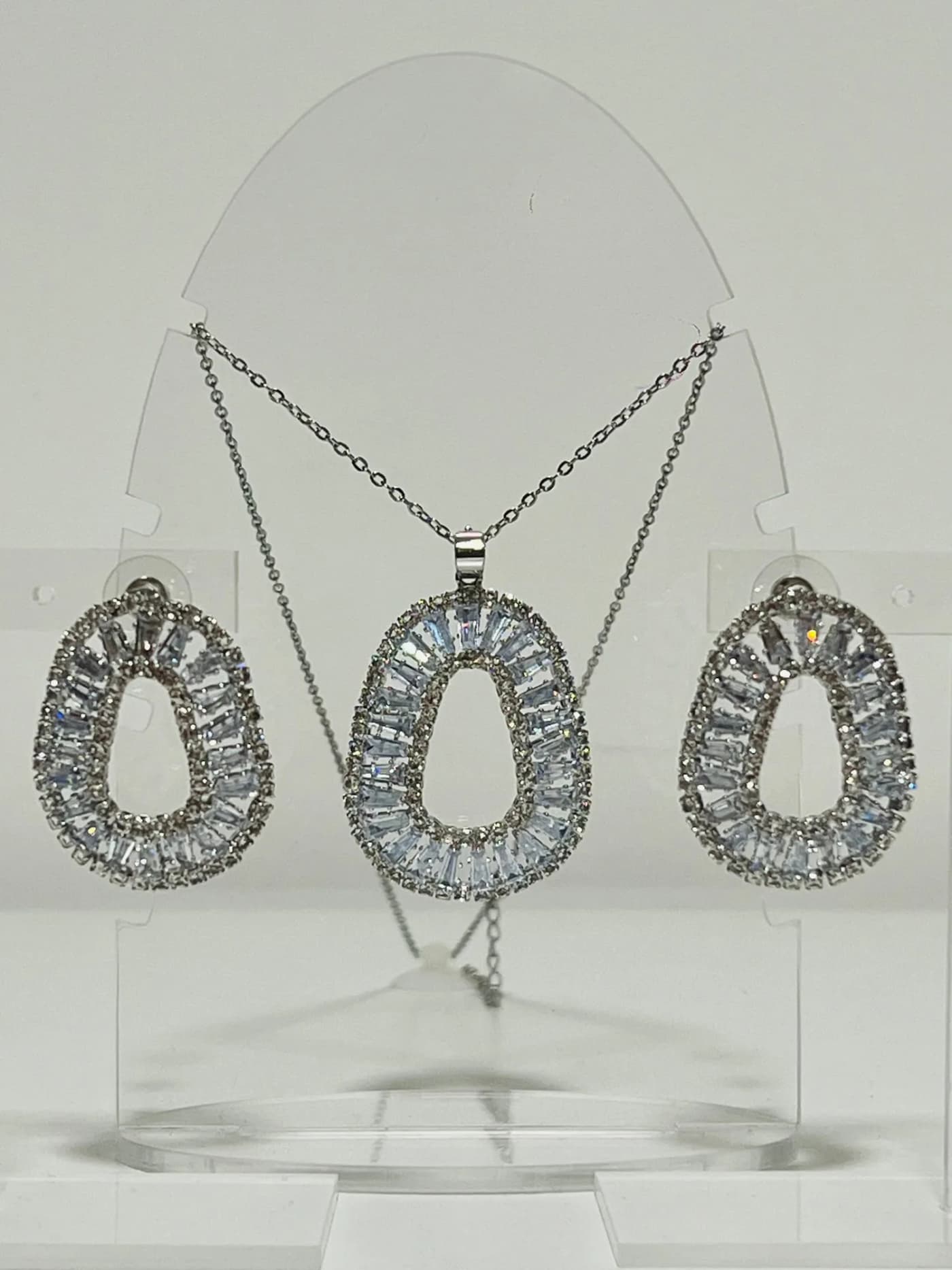 collar con aro brillante p