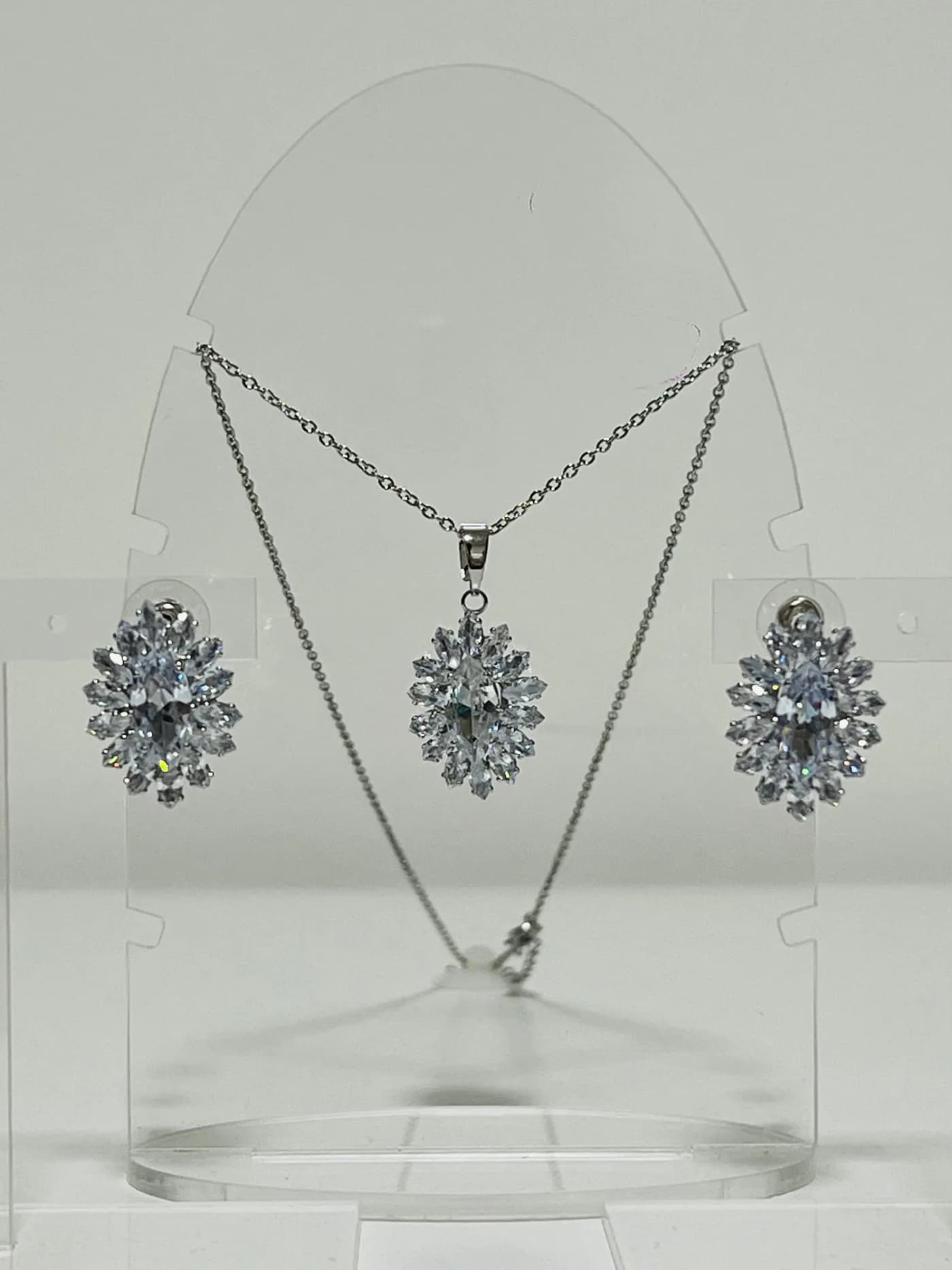 collar con aro brillante p