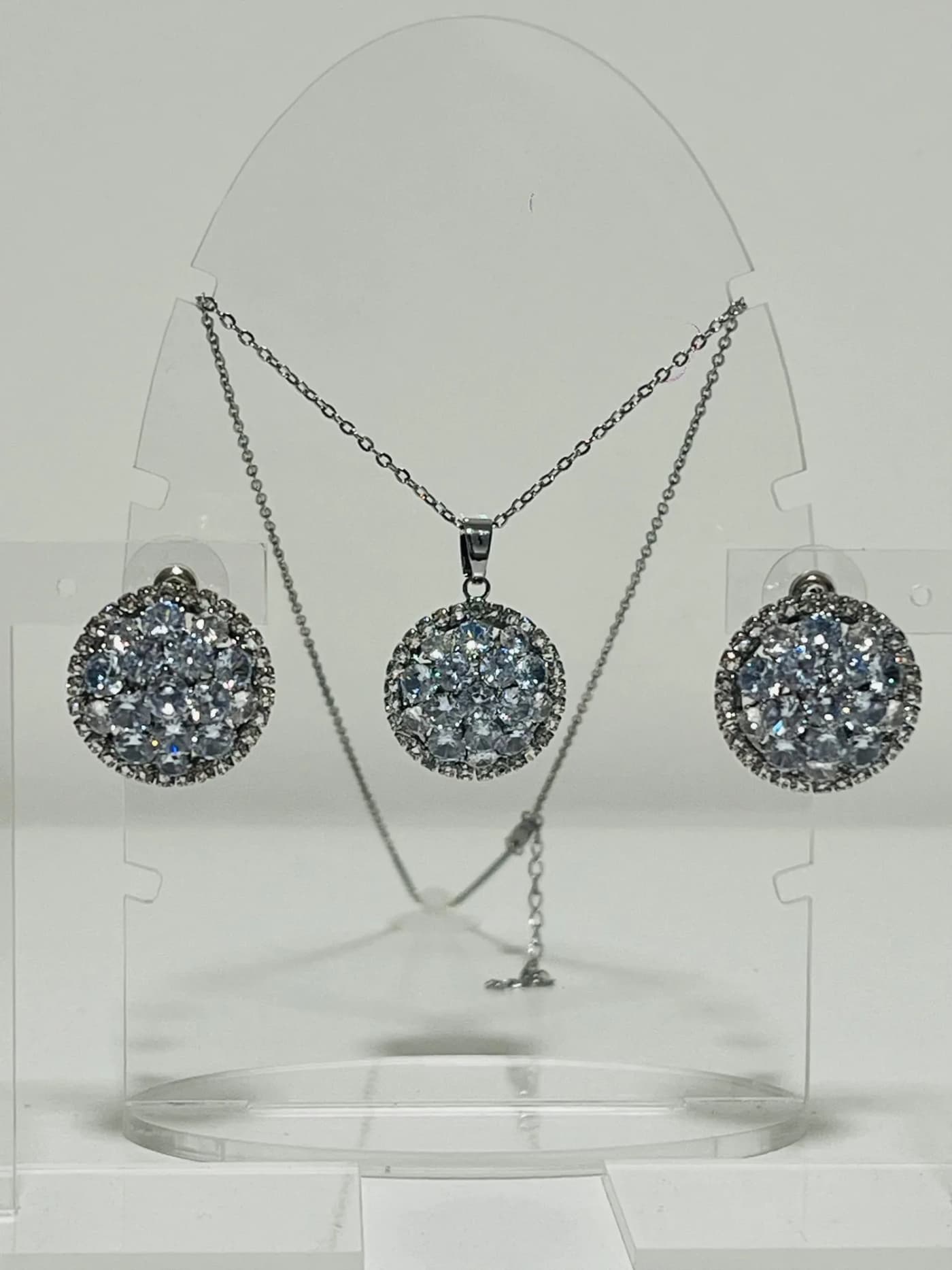 collar con aro brillante p