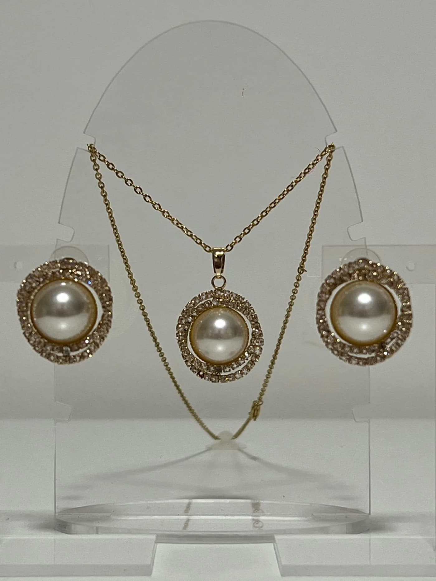 collar con aro brillgente do