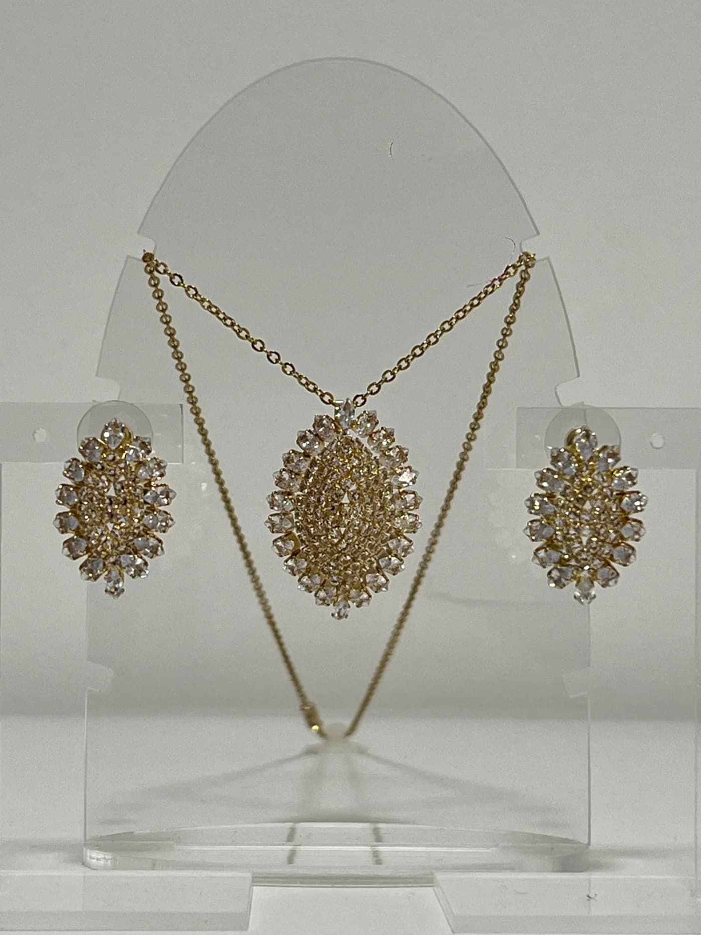 collar con aro brillgente do