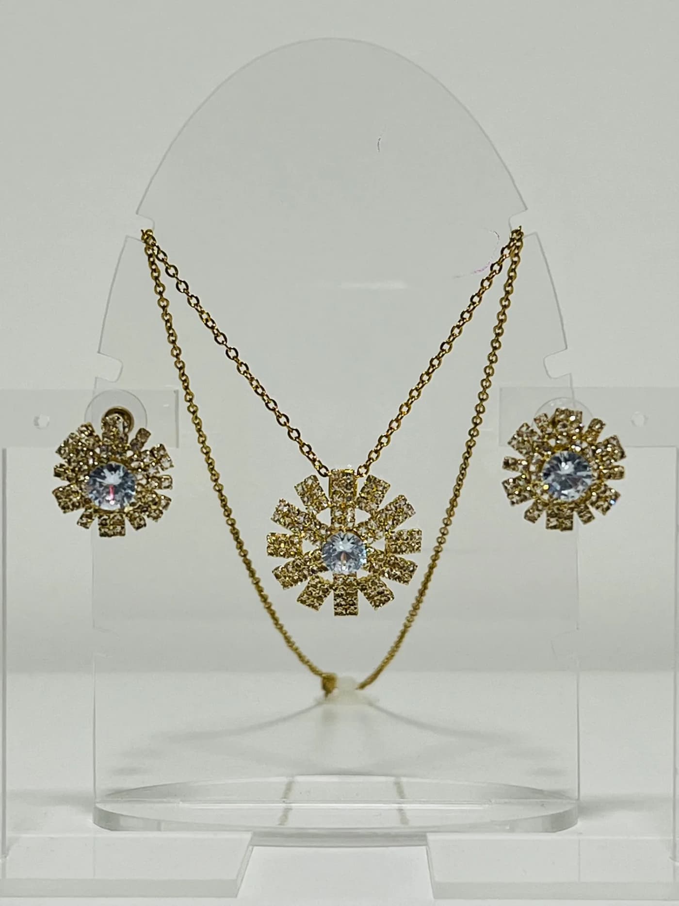 collar con aro brillgente do