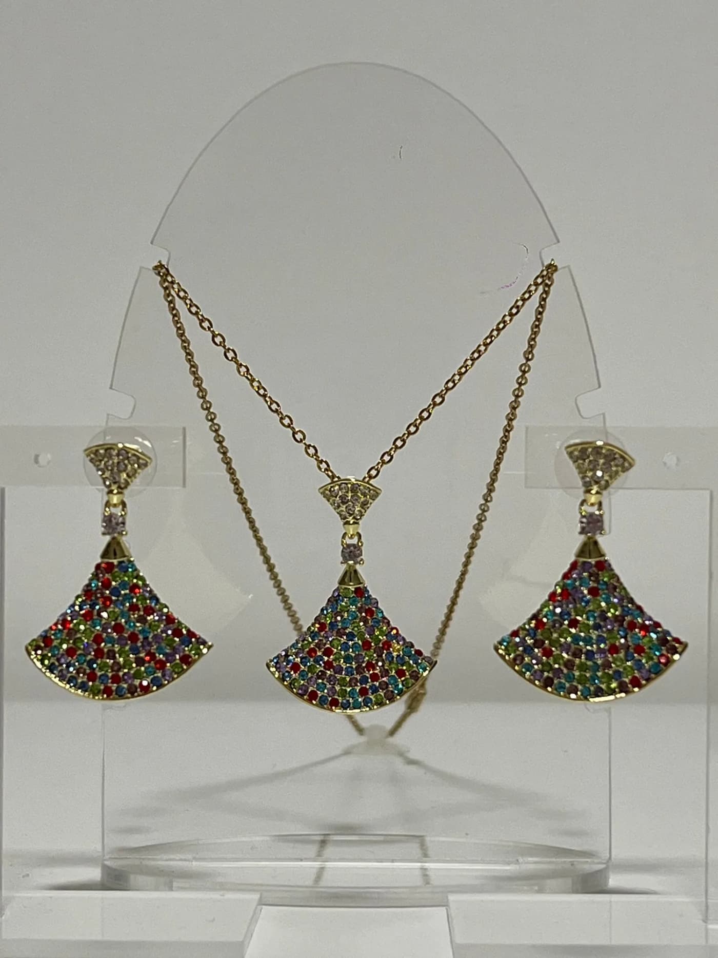 collar con aro brillgente do