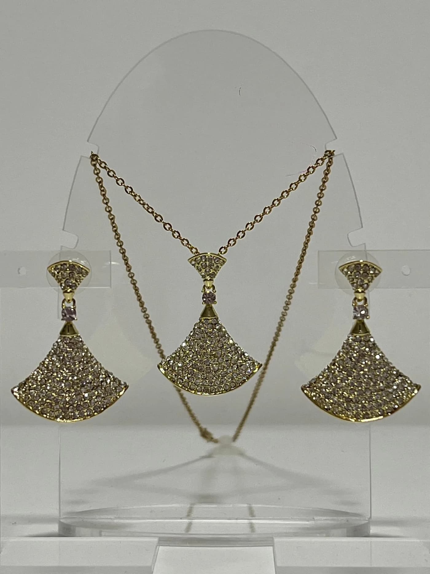 collar con aro brillgente do