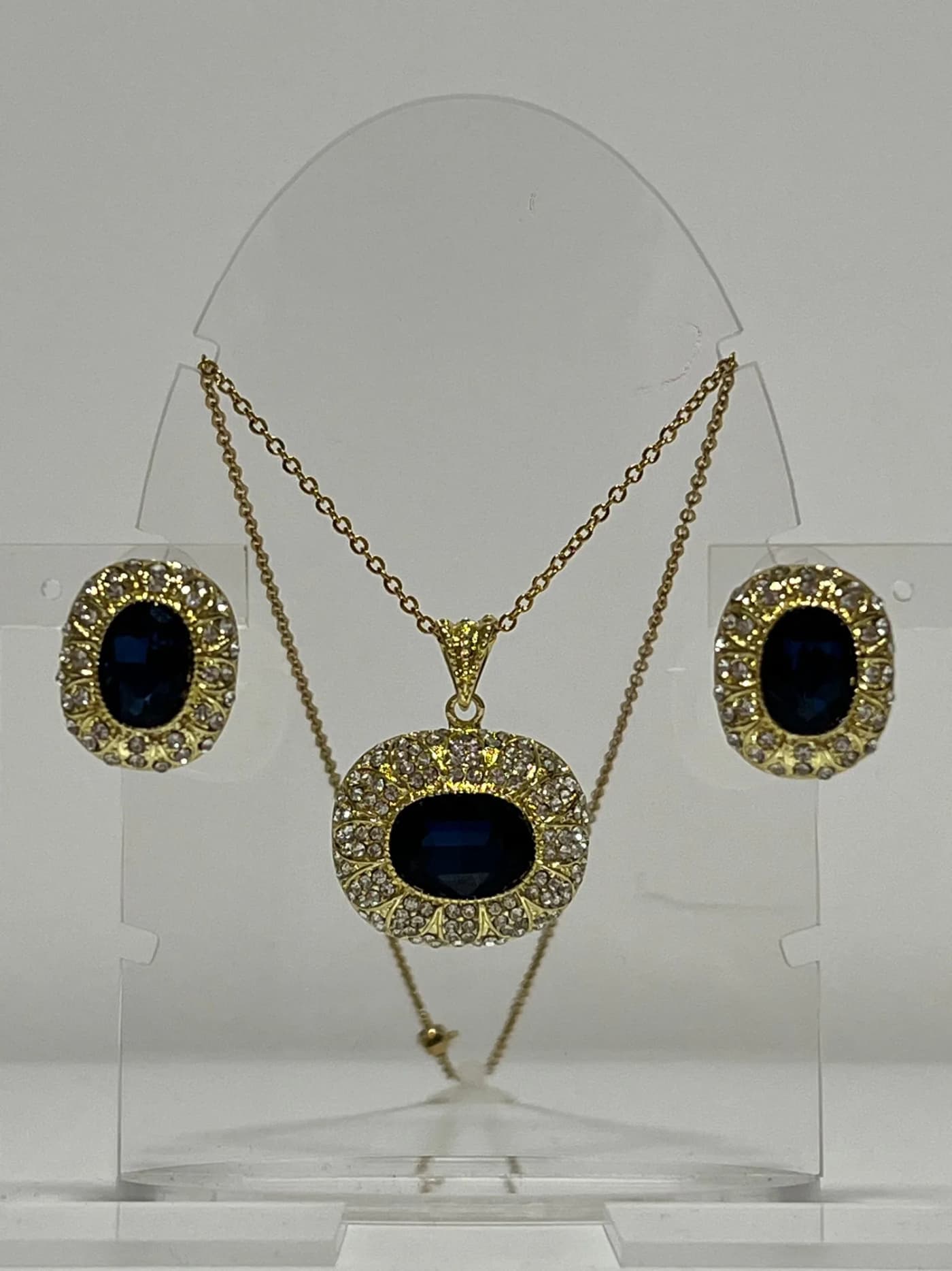 collar con aro brillgente do