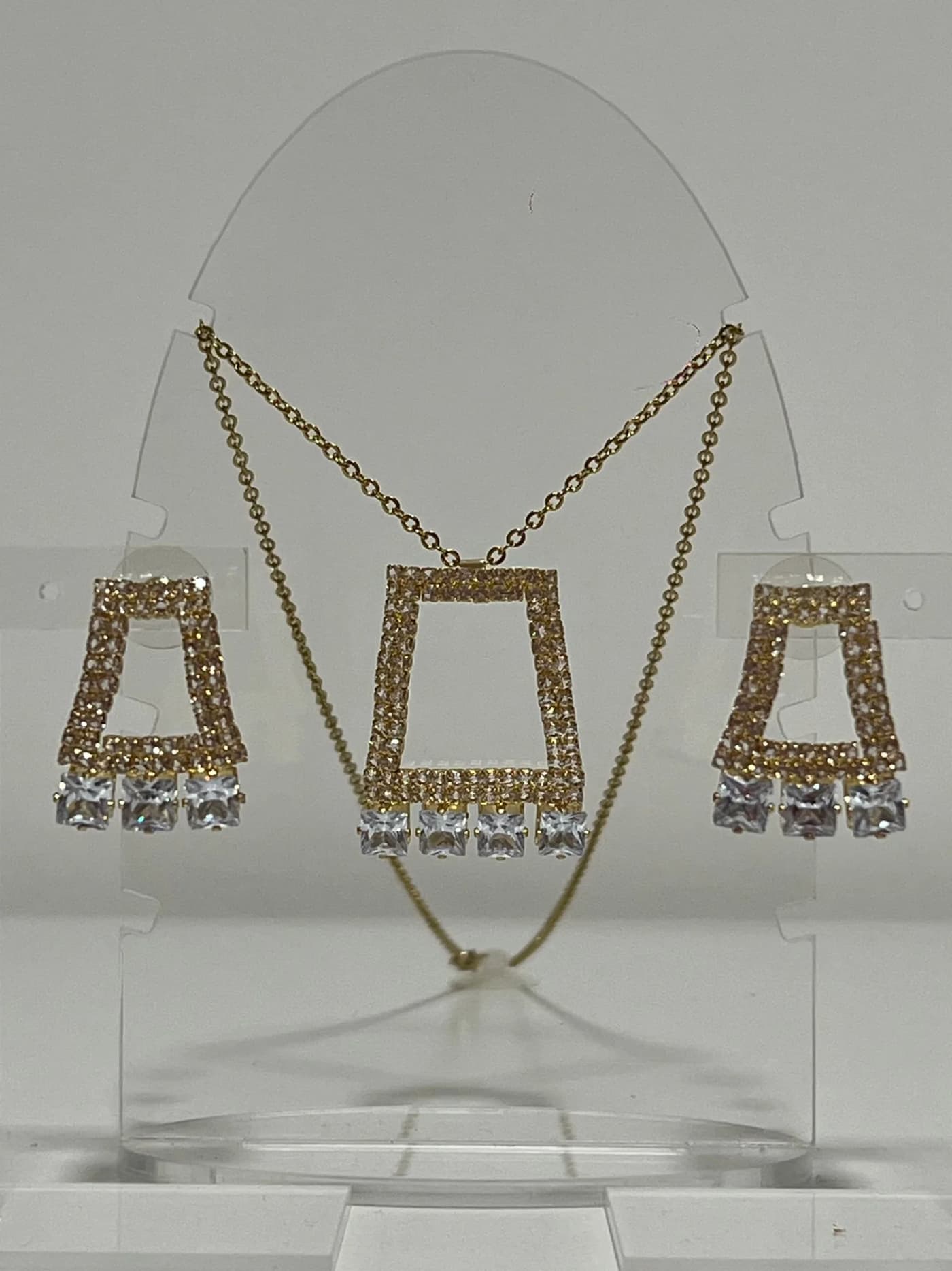 collar con aro brillgente do
