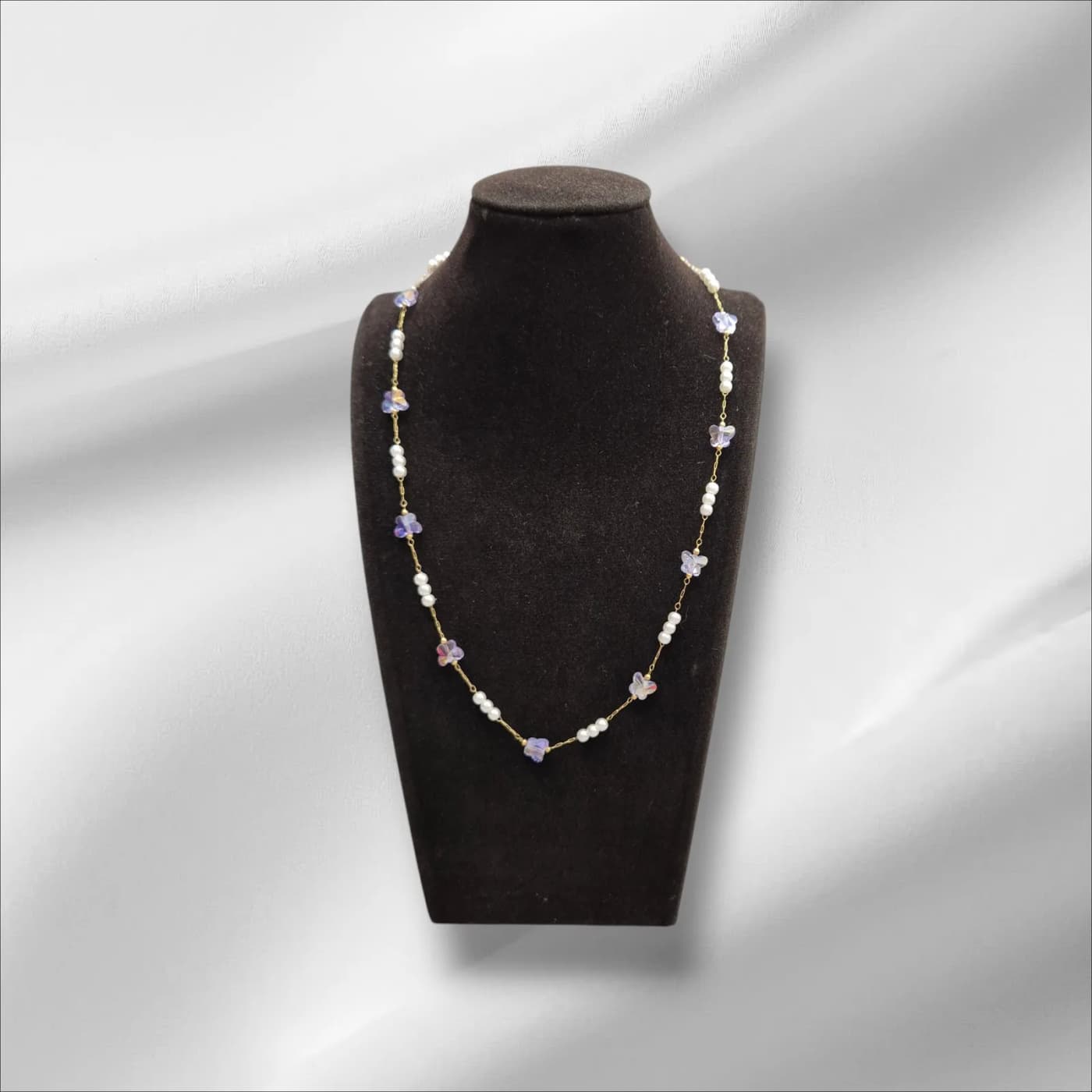 collar con perla do