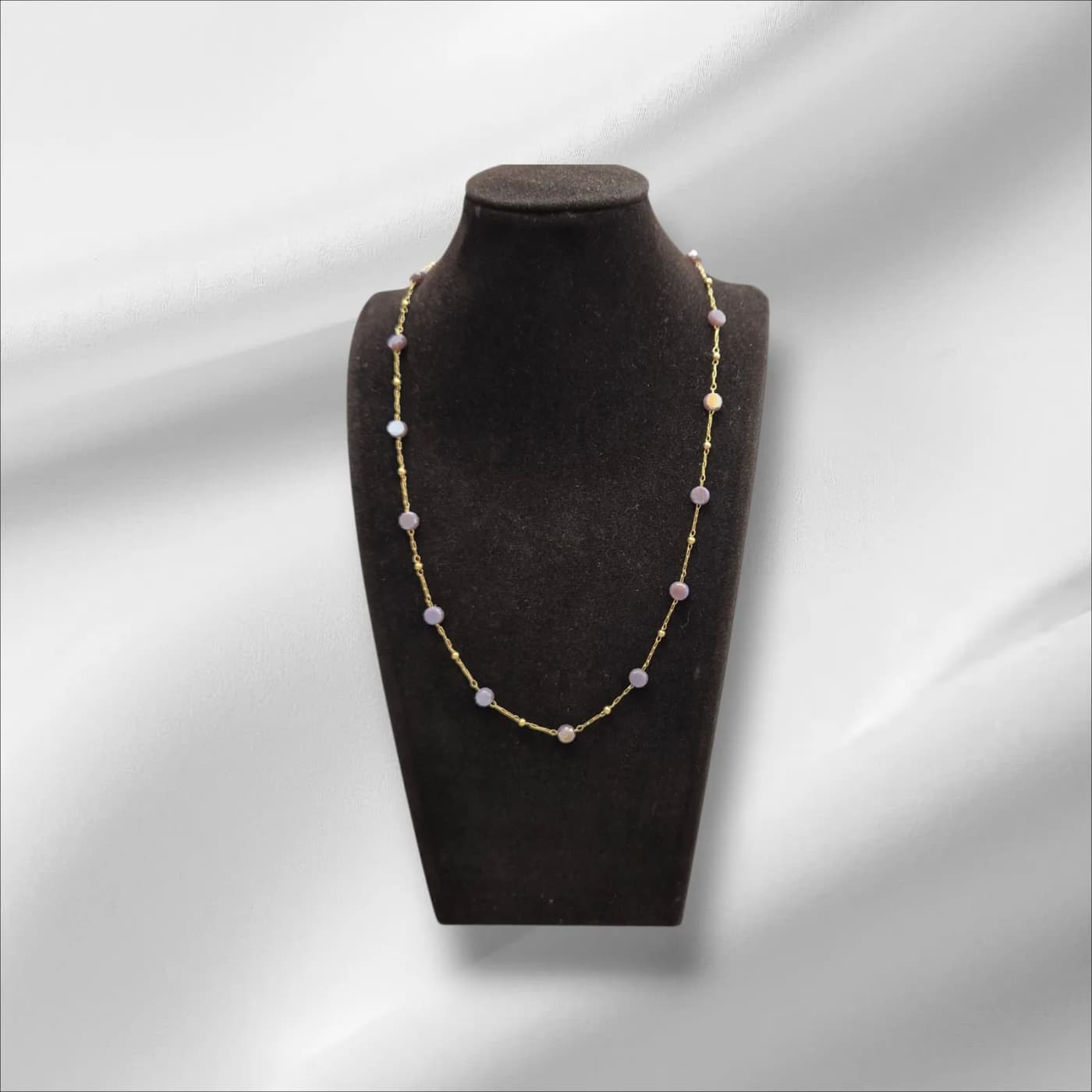 collar con perla do