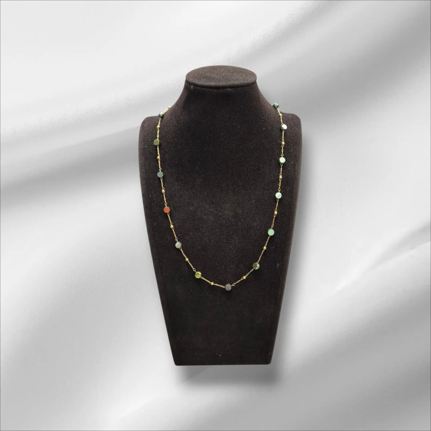 collar con perla do