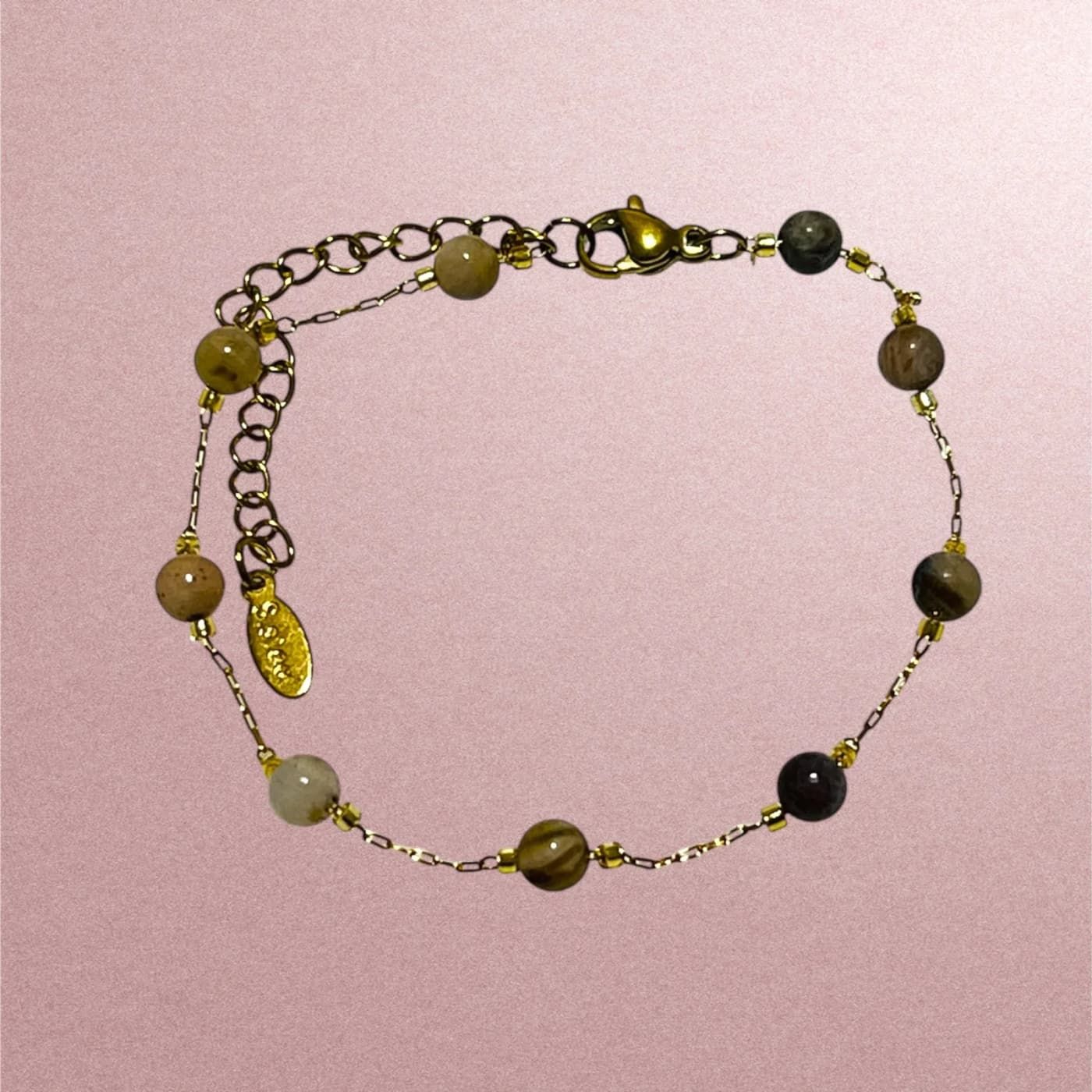 pulsera con biju 18cm do