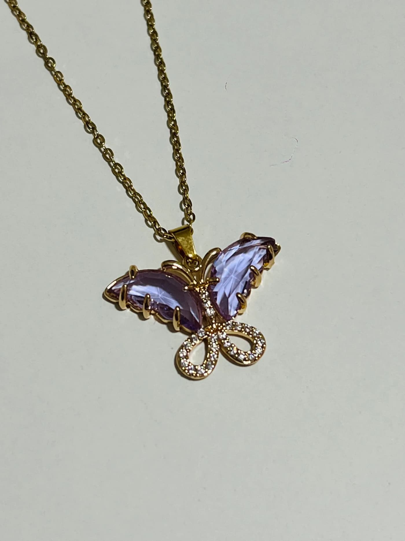 collar mariposa do
