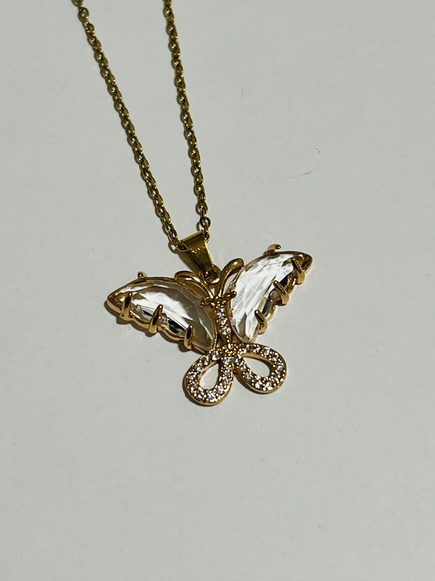 collar mariposa do