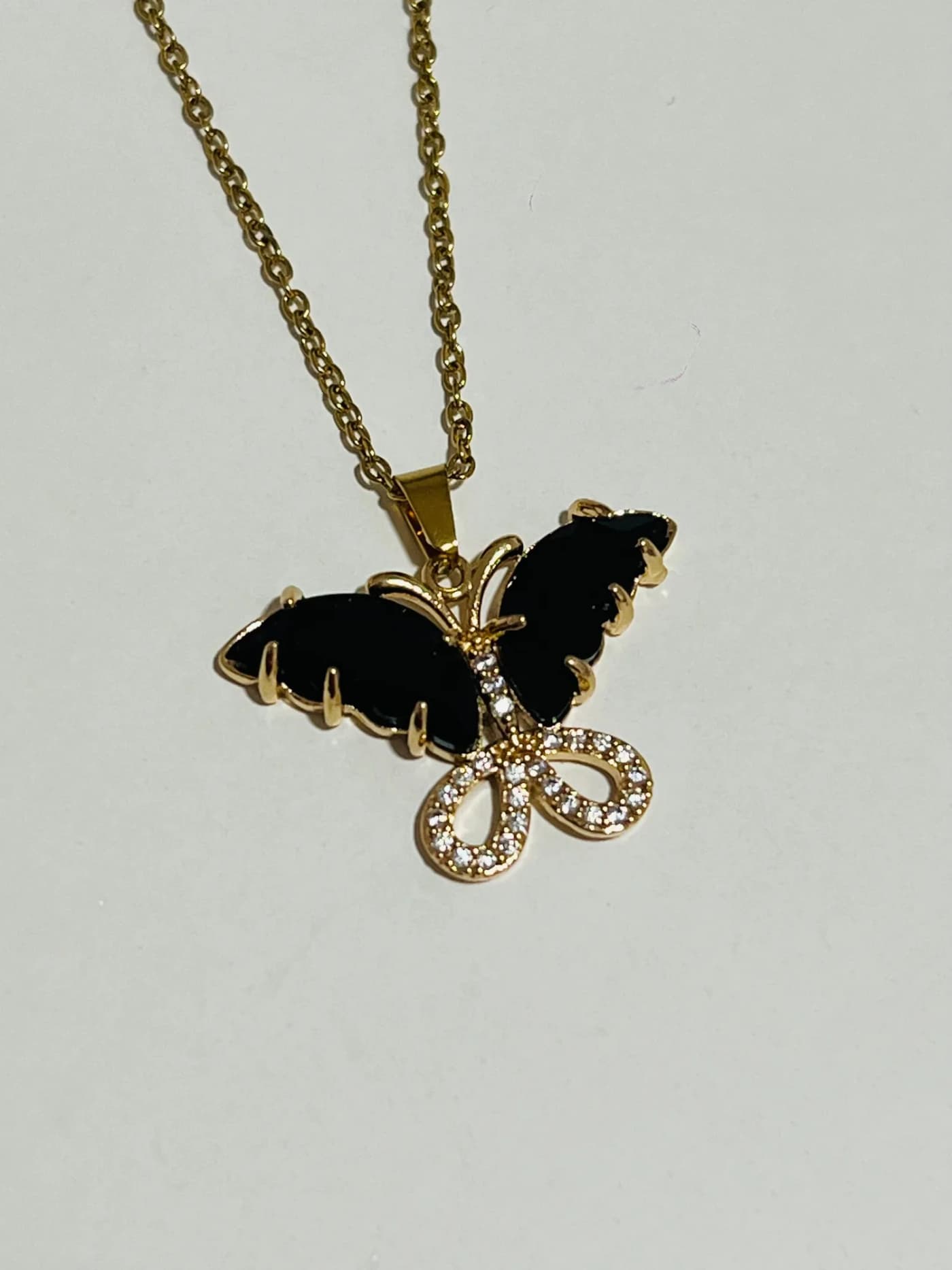 collar mariposa do