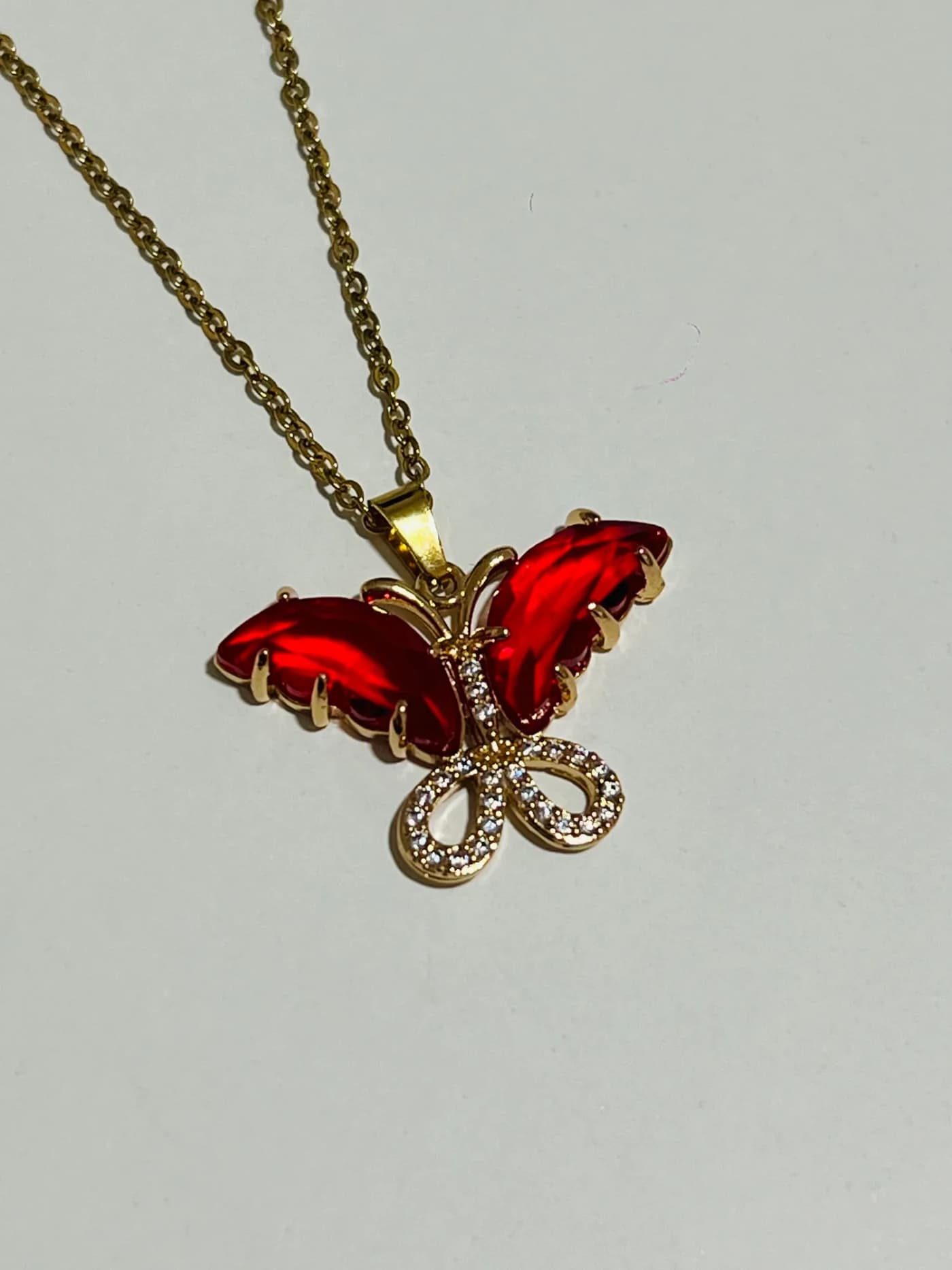 collar mariposa do