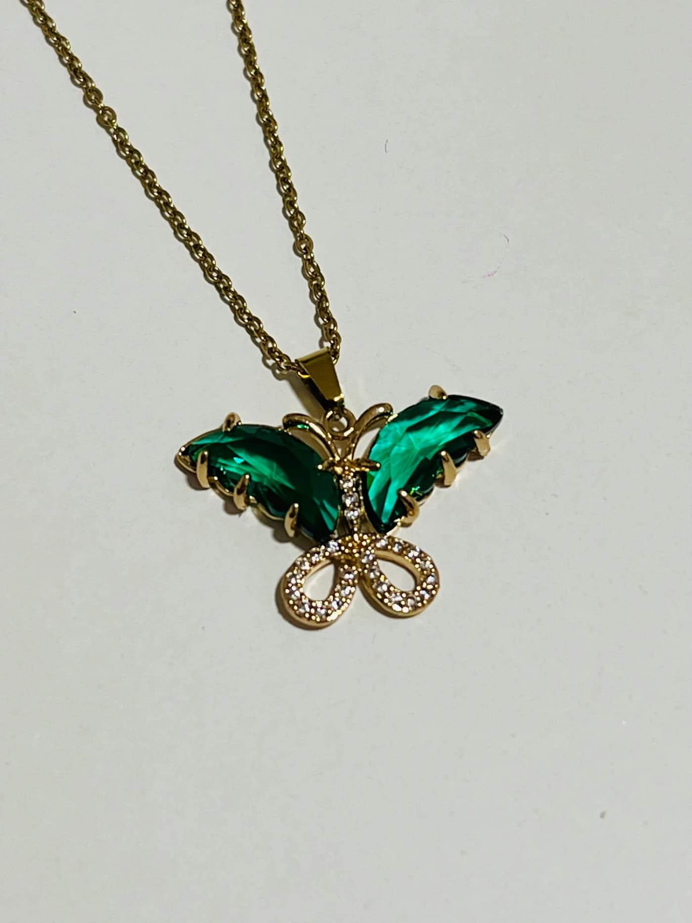 collar mariposa do