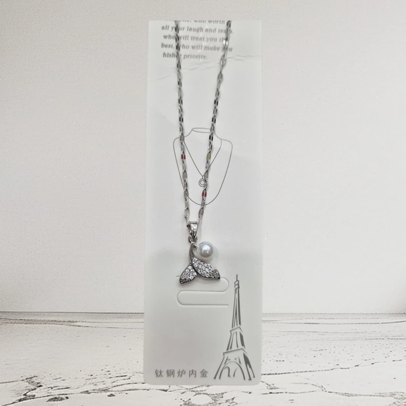 collar con dije p