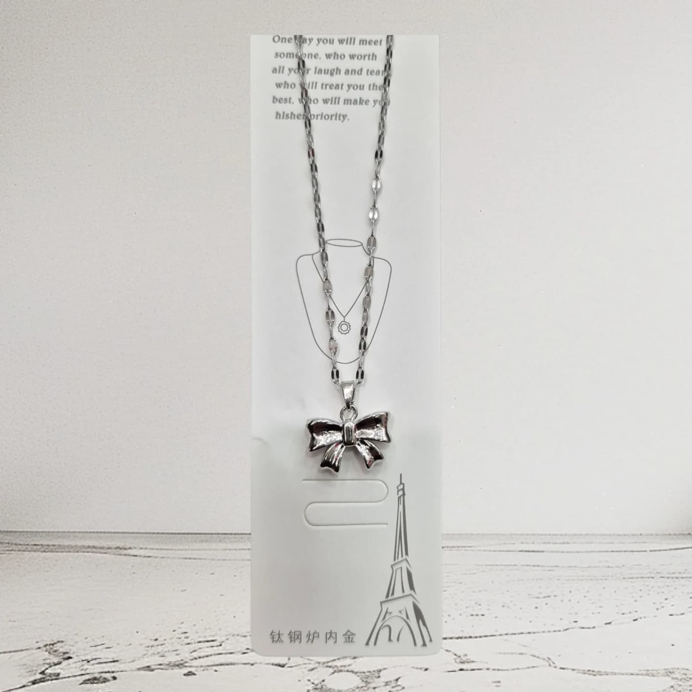 collar con dije p