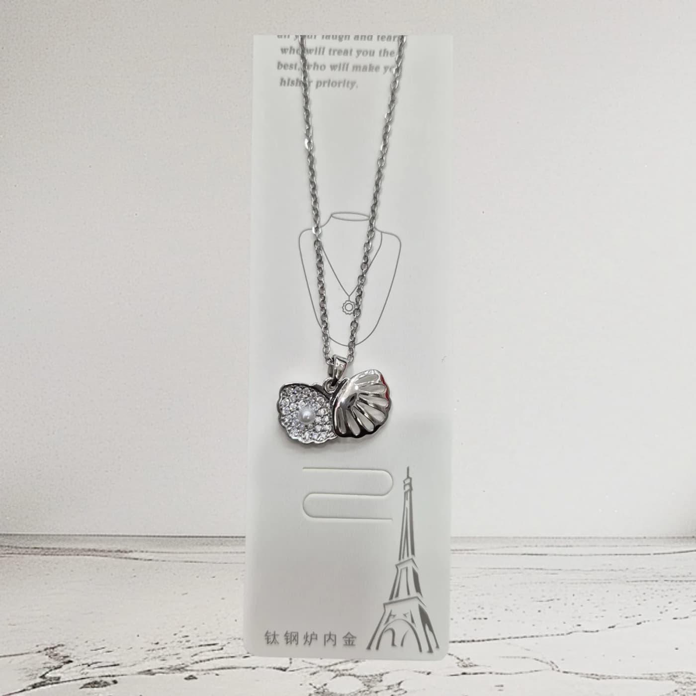collar con dije p