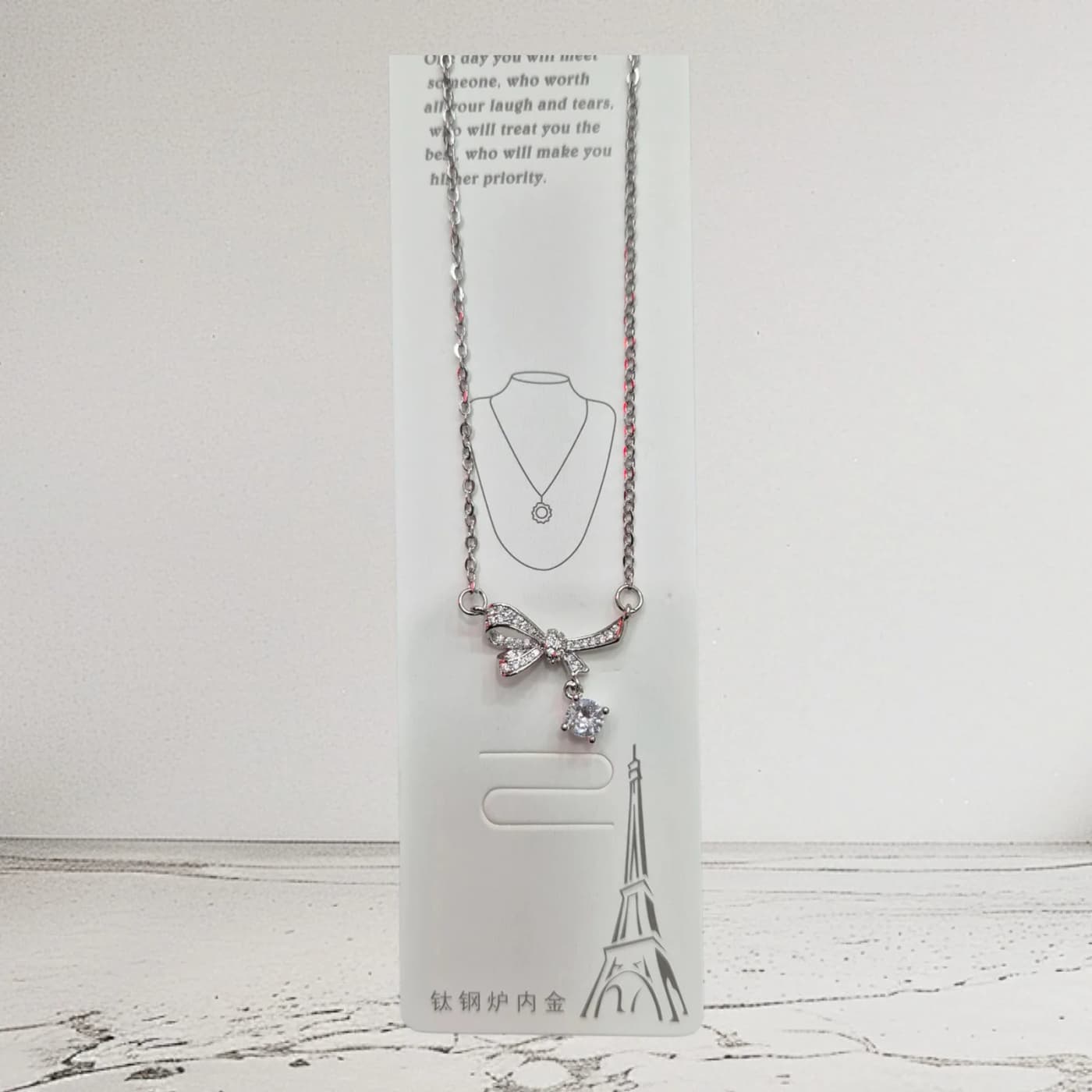 collar con dije p