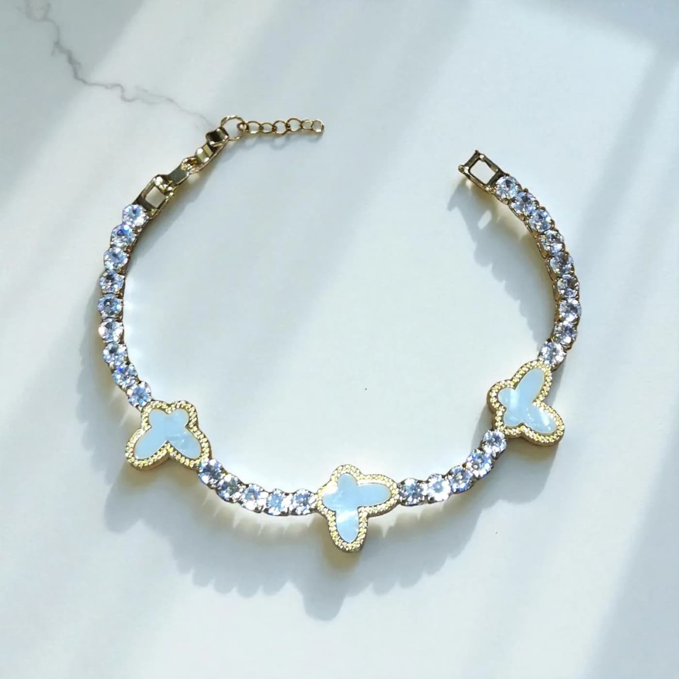 pulsera con stras do