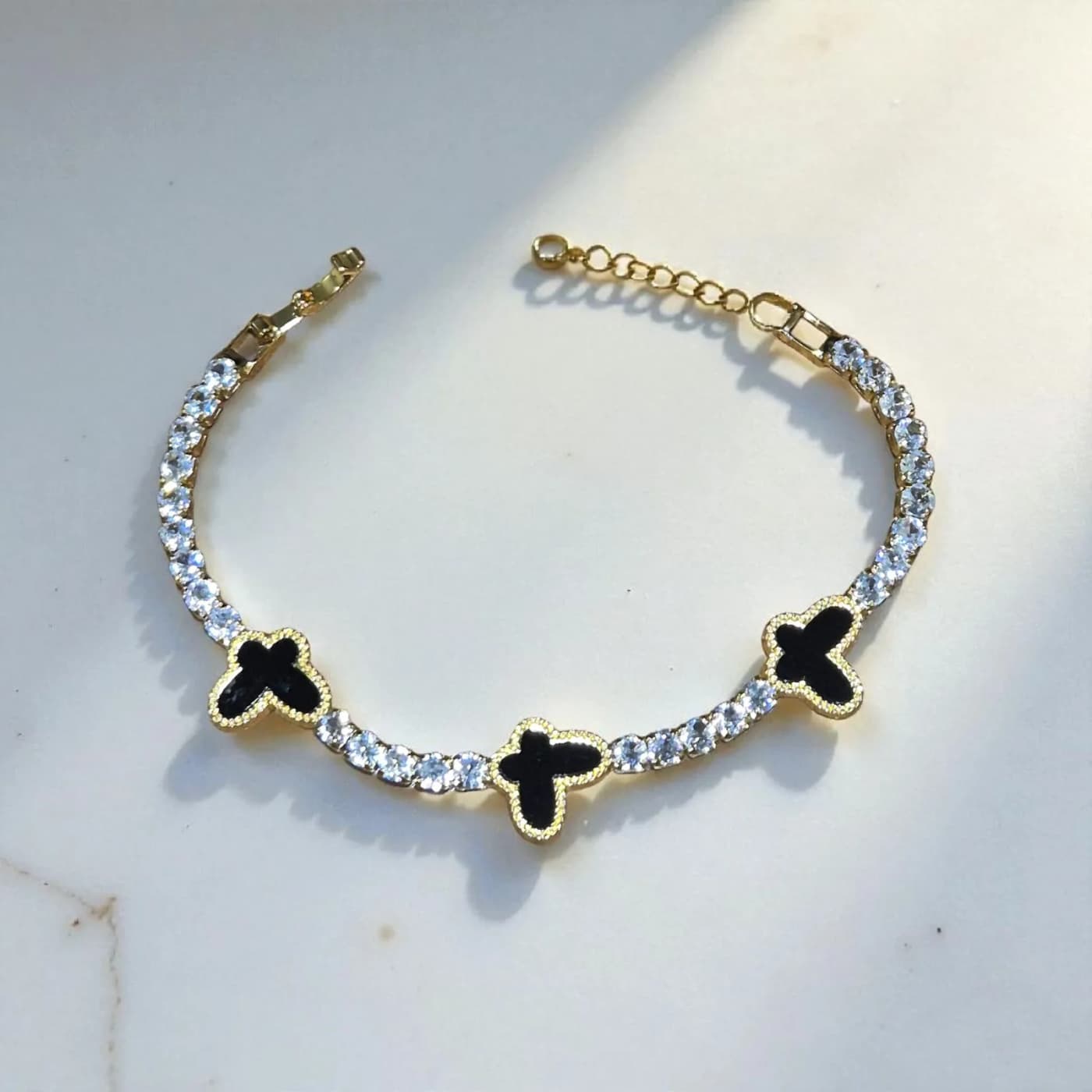 pulsera con stras do
