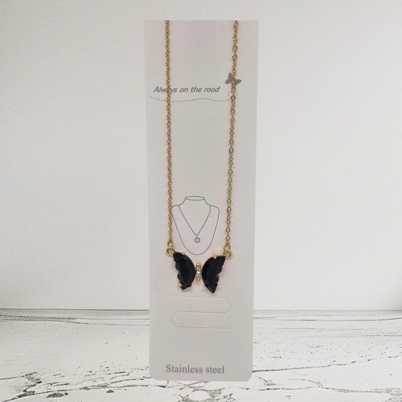 collar de mariposa do