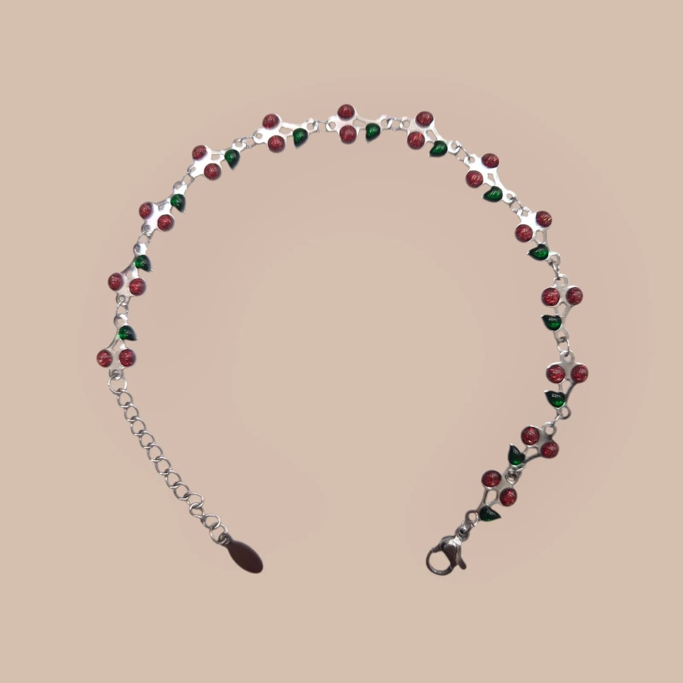 pulsera de cereza  p